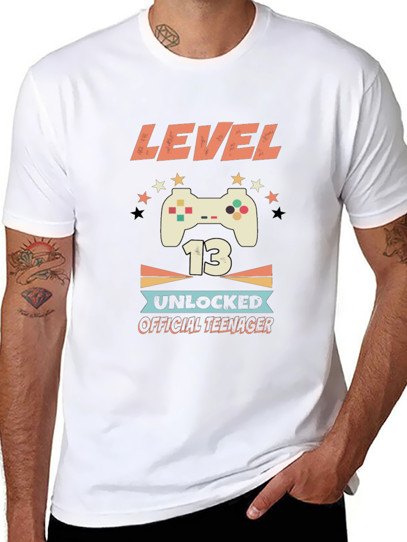 Level 13 Unlocked Teenager Graphic Tee