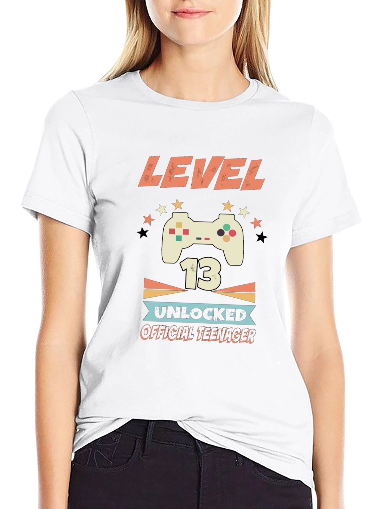 Level 13 Unlocked Teenager Graphic Tee