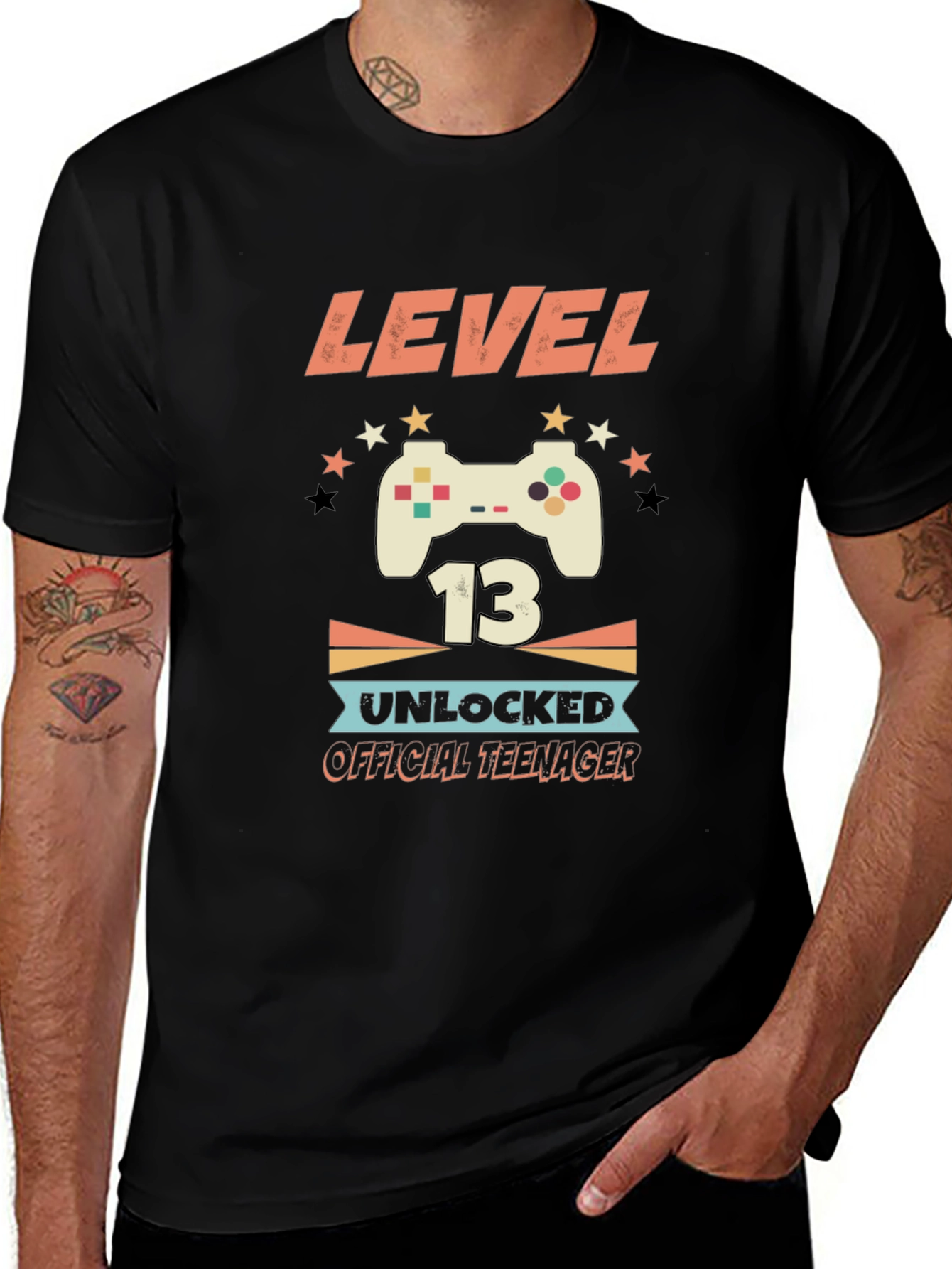 Level 13 Unlocked Teenager Graphic Tee