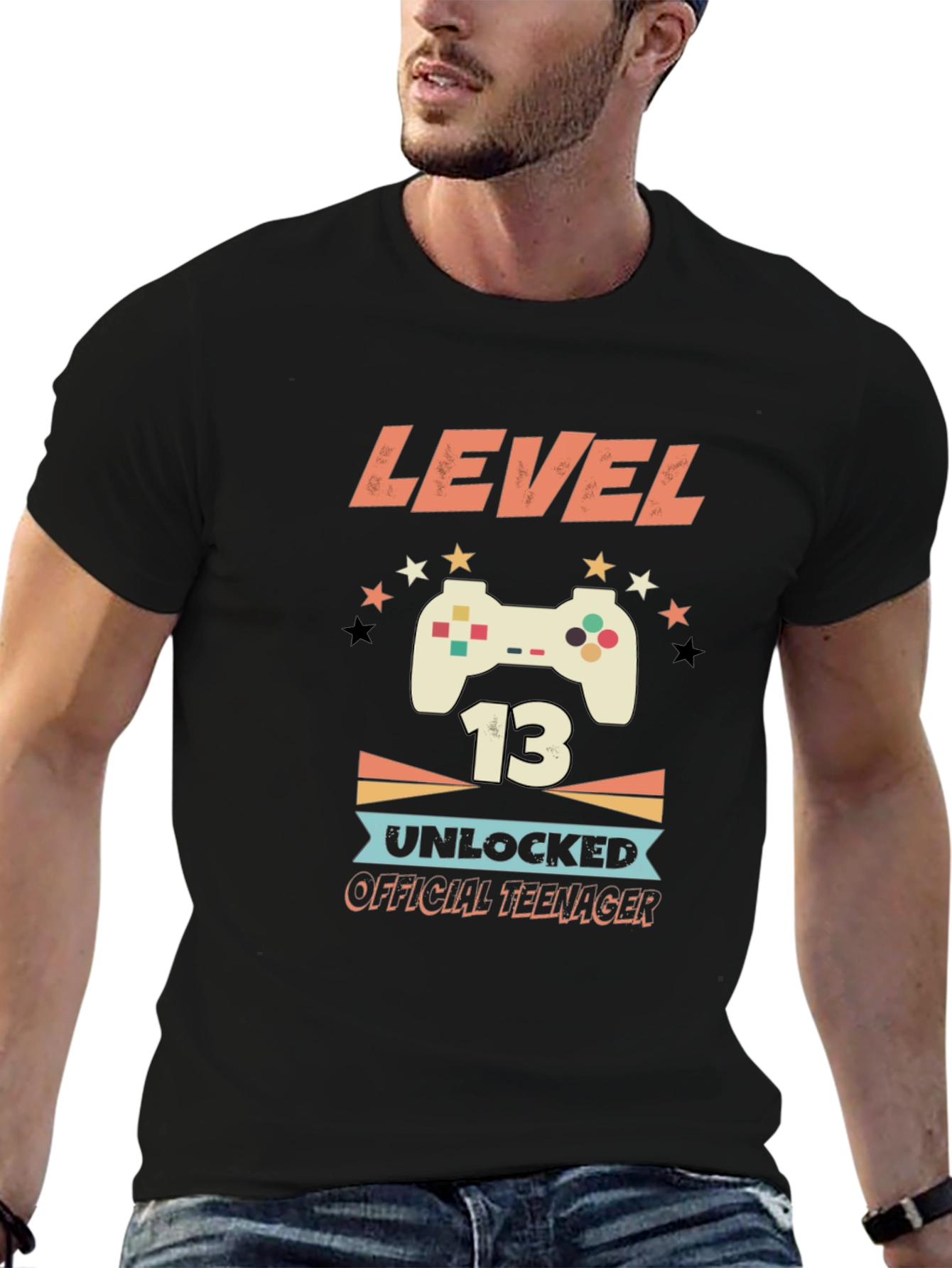 Level 13 Unlocked Teenager Graphic Tee