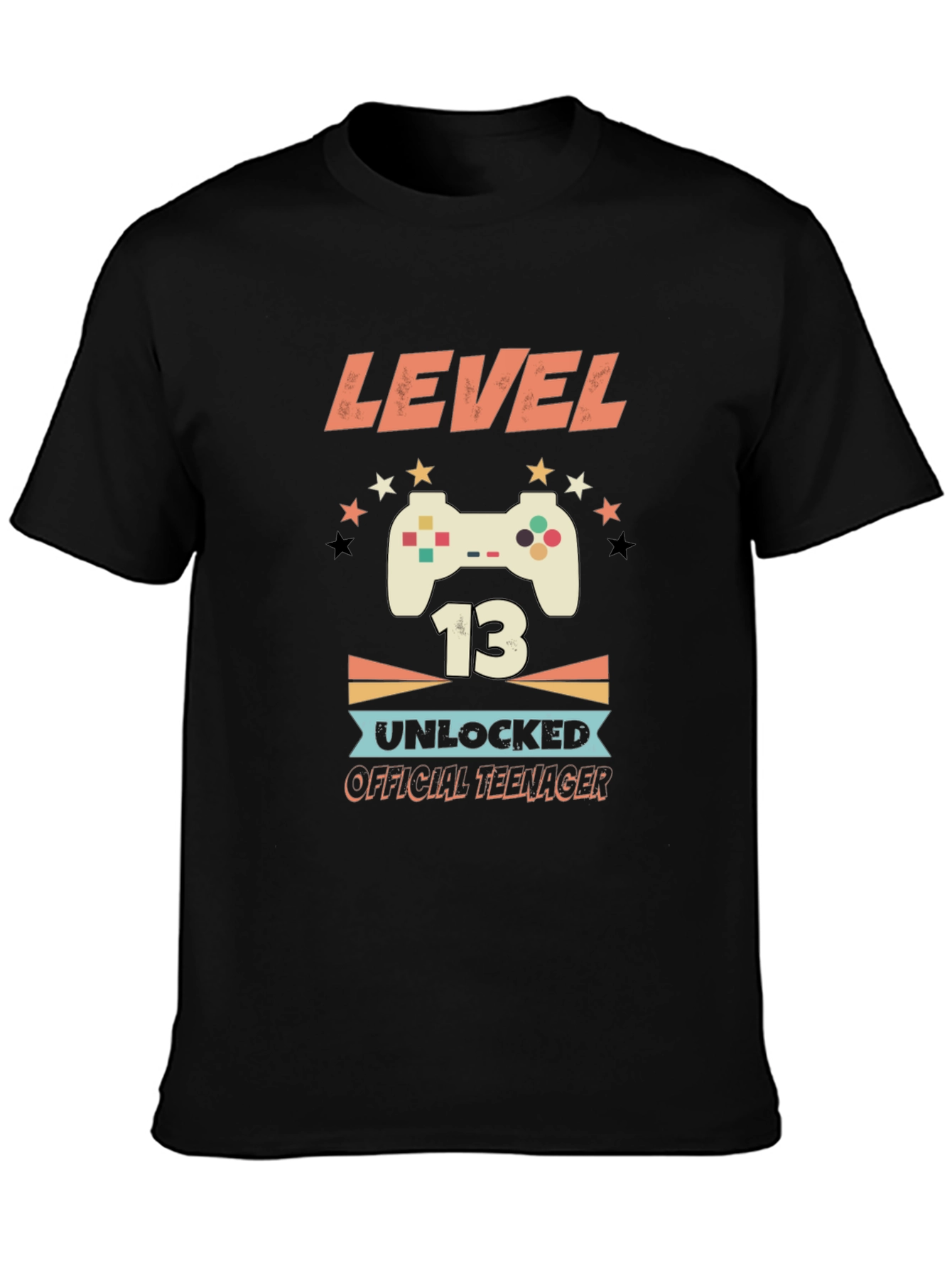 Level 13 Unlocked Teenager Graphic Tee