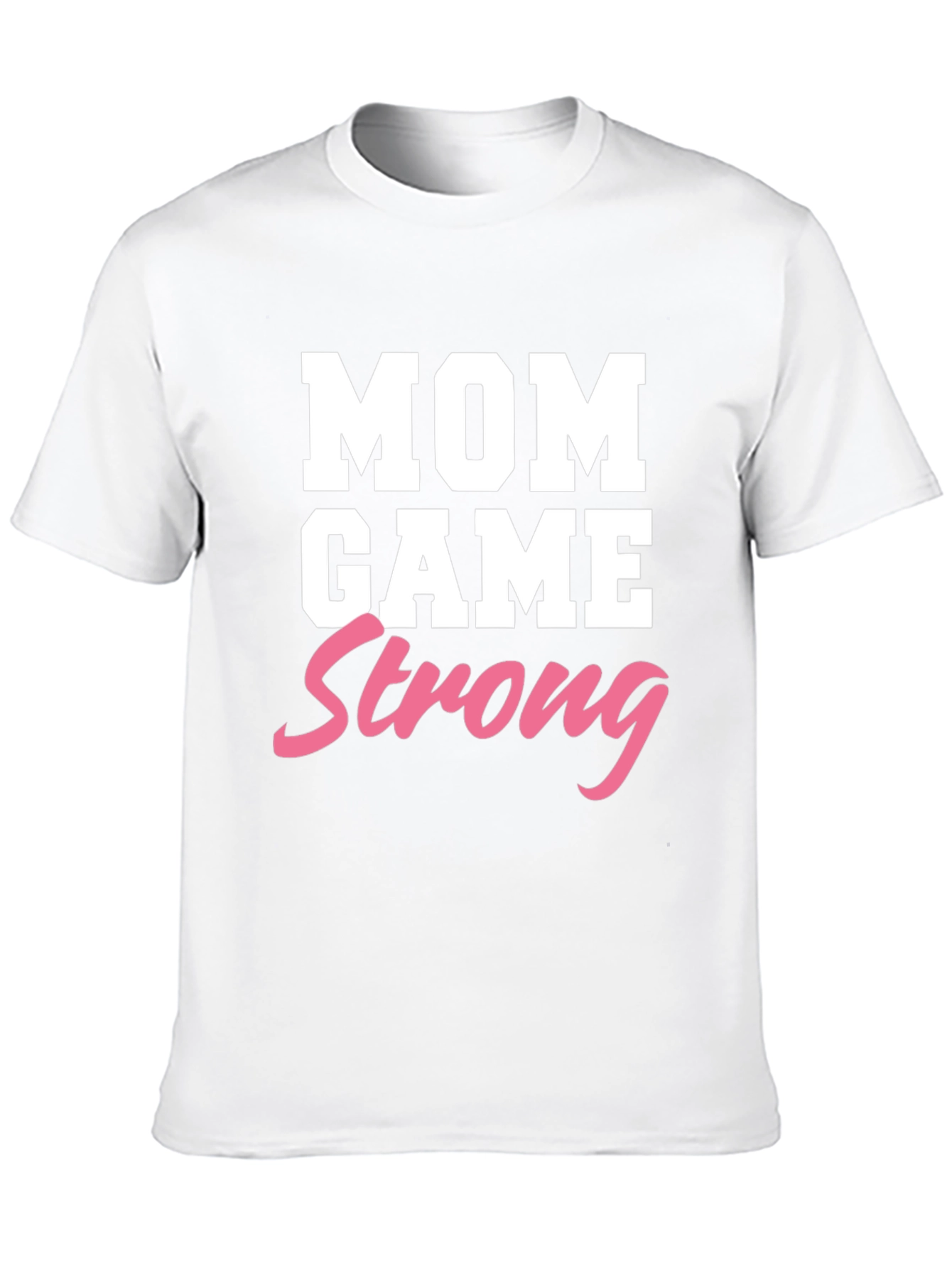 Mom Game Strong Graphic Tee - Black