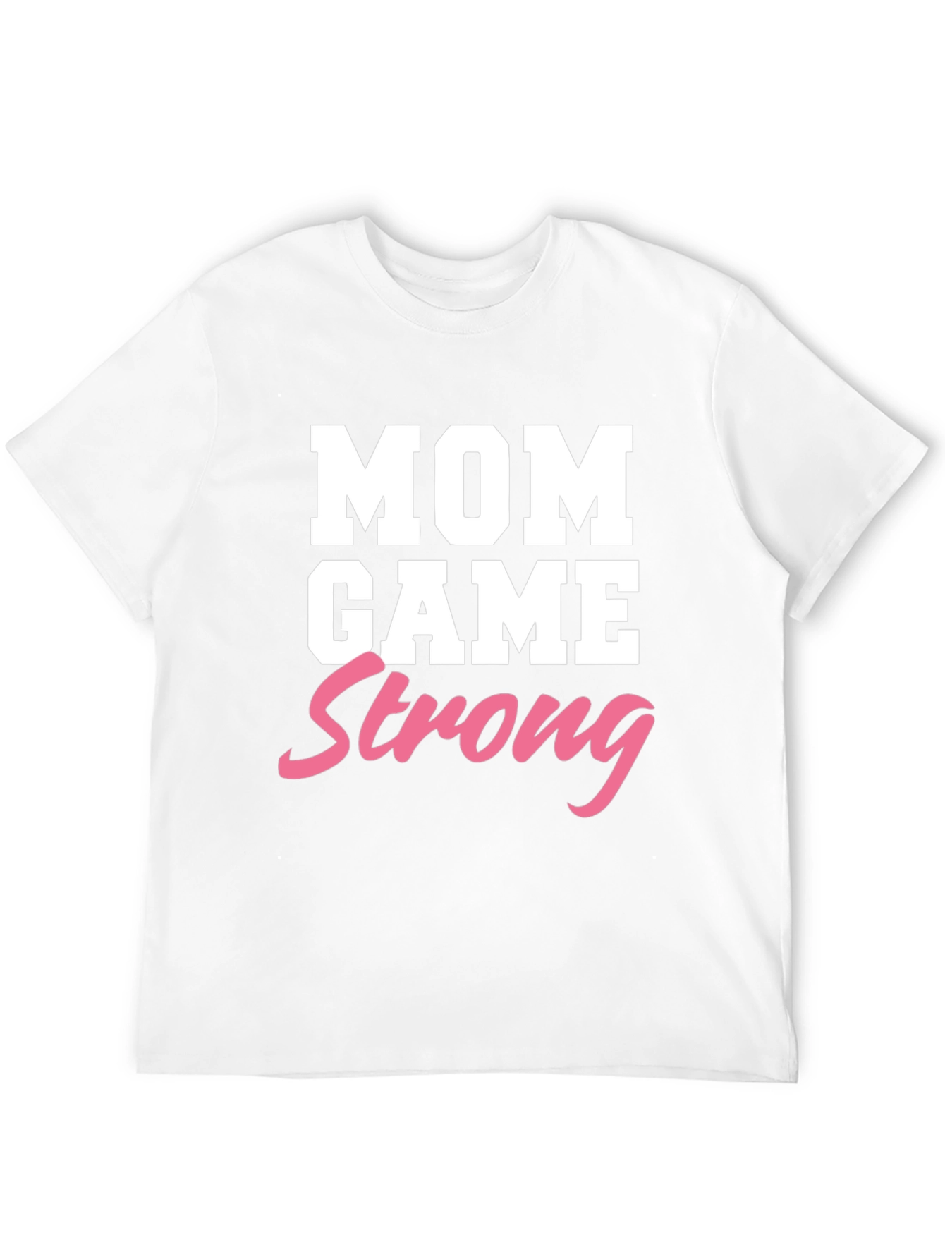Mom Game Strong Graphic Tee - Black