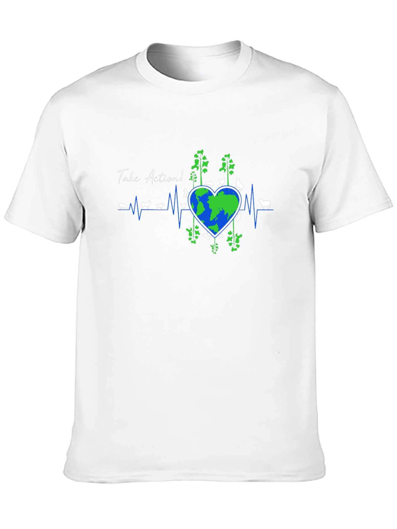 Earth Heartbeat Tee - Take Action!