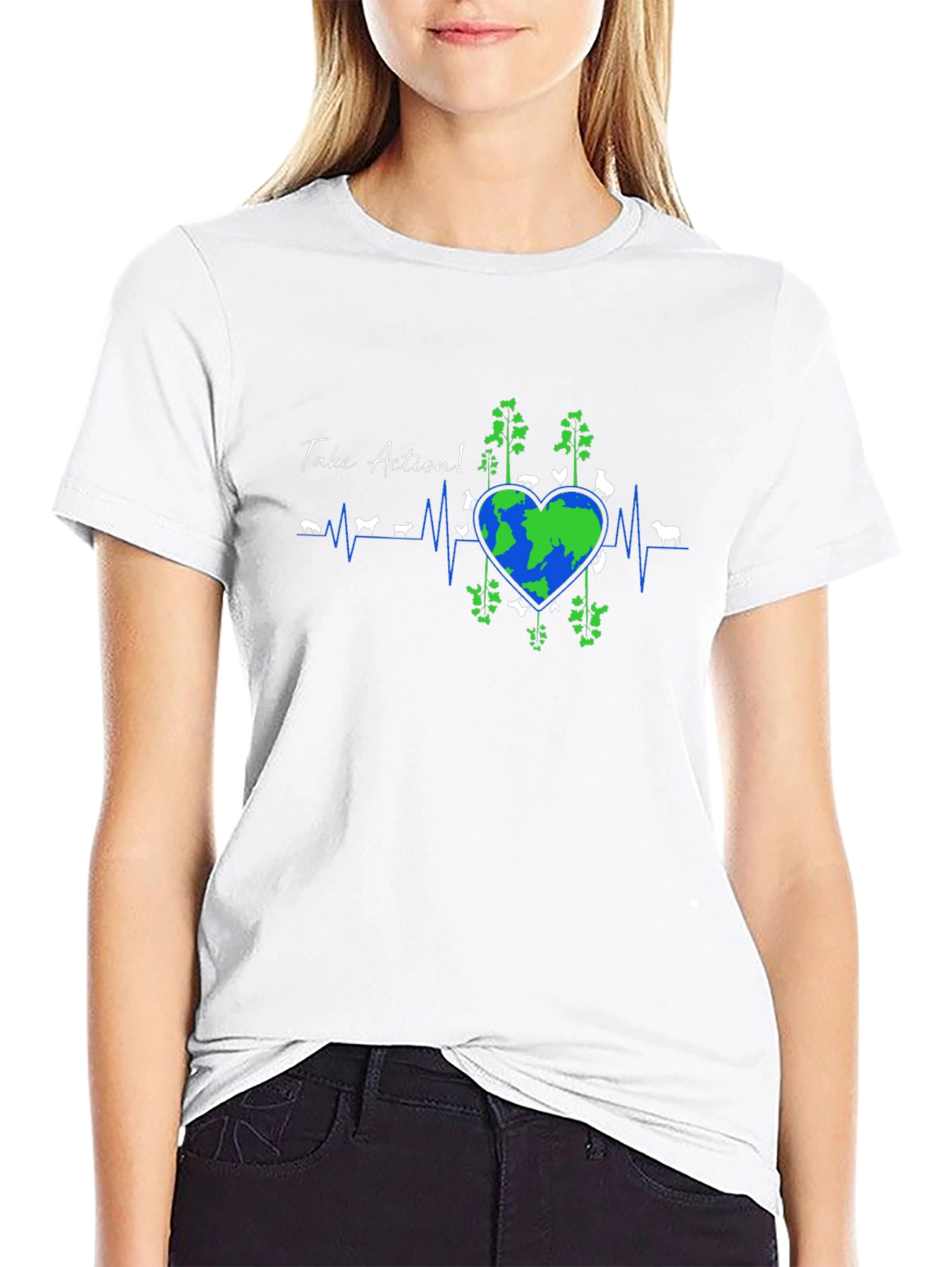 Earth Heartbeat Tee - Take Action!