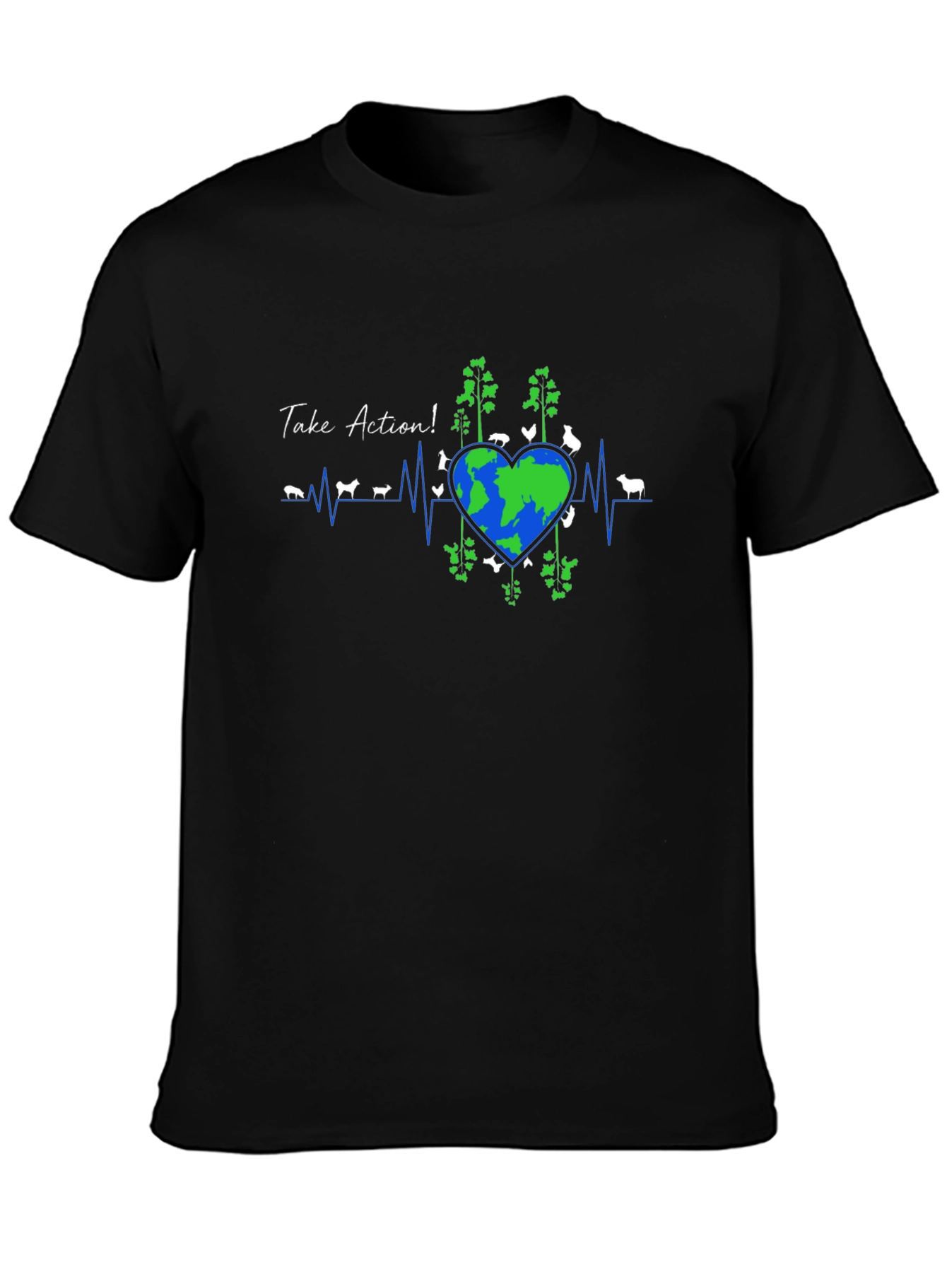 Earth Heartbeat Tee - Take Action!