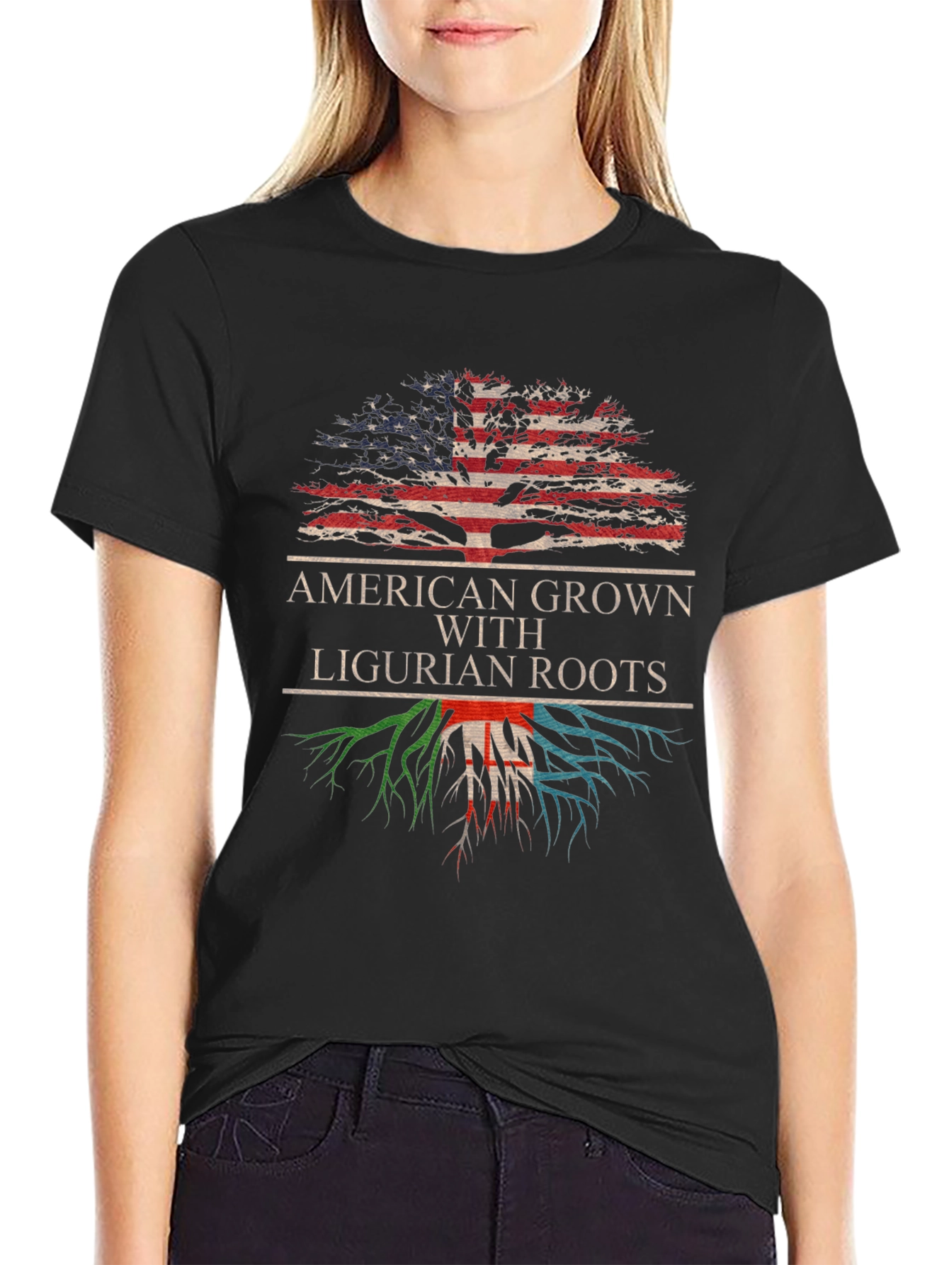 American Grown Ligurian Roots T-Shirt