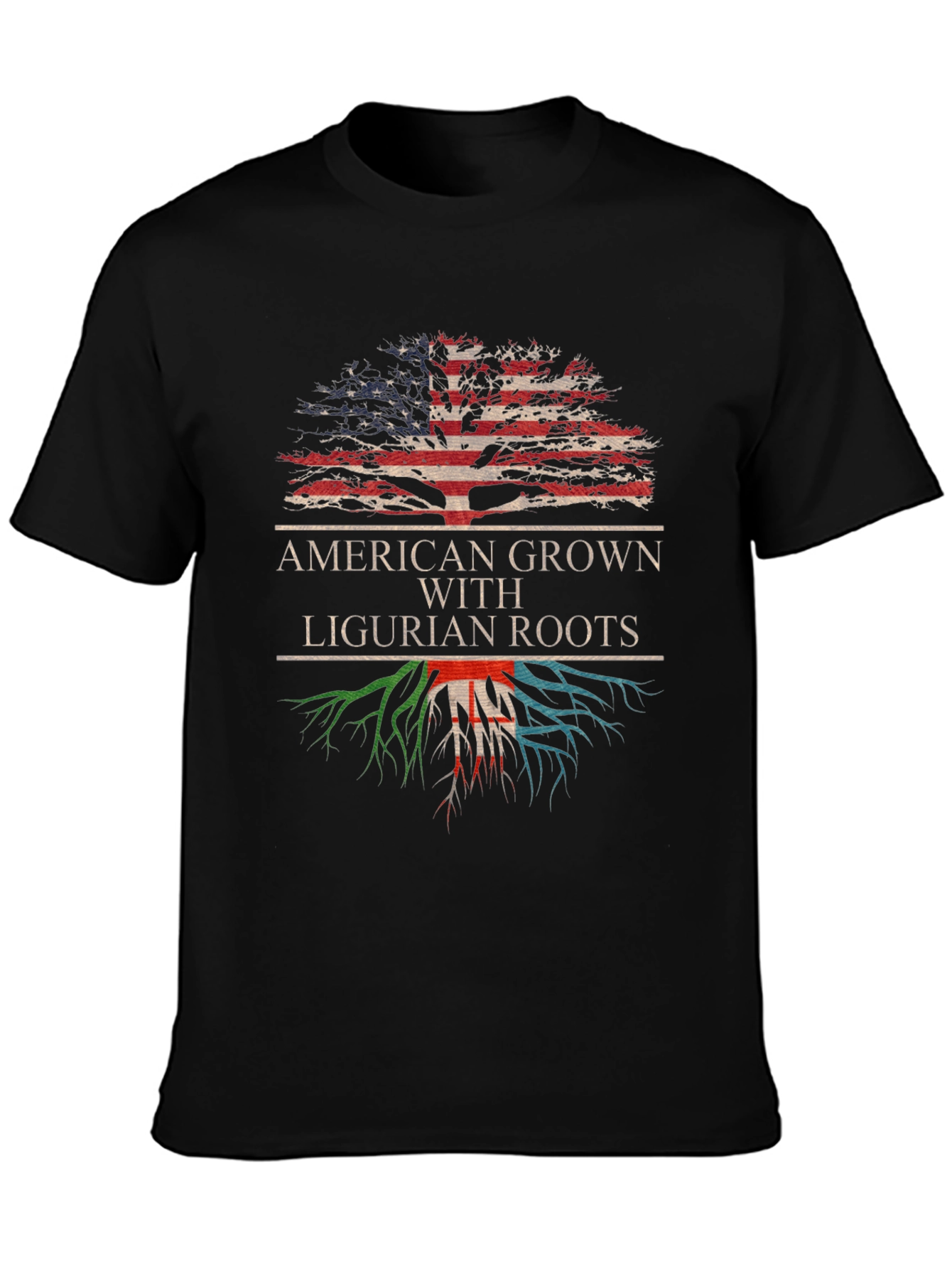 American Grown Ligurian Roots T-Shirt