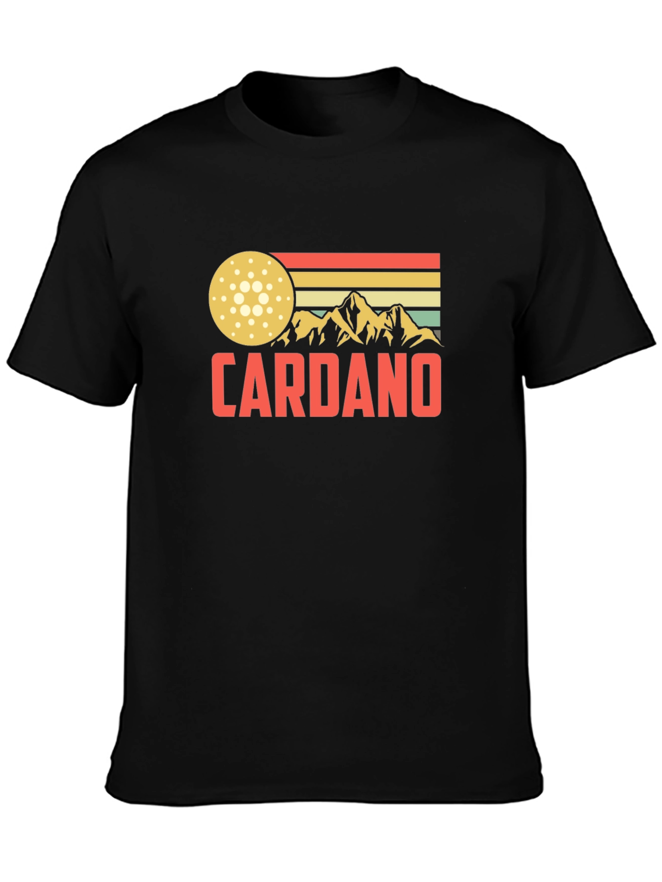 Cardano Retro Style T-Shirt