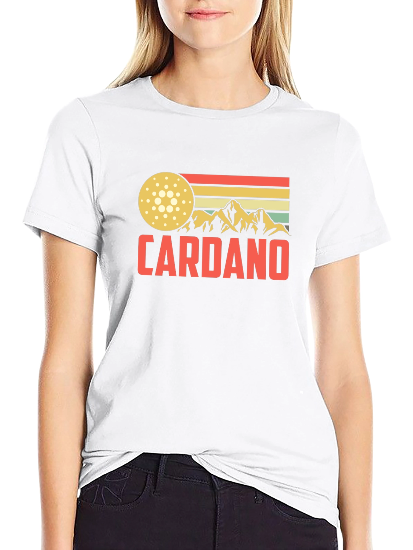 Cardano Retro Style T-Shirt