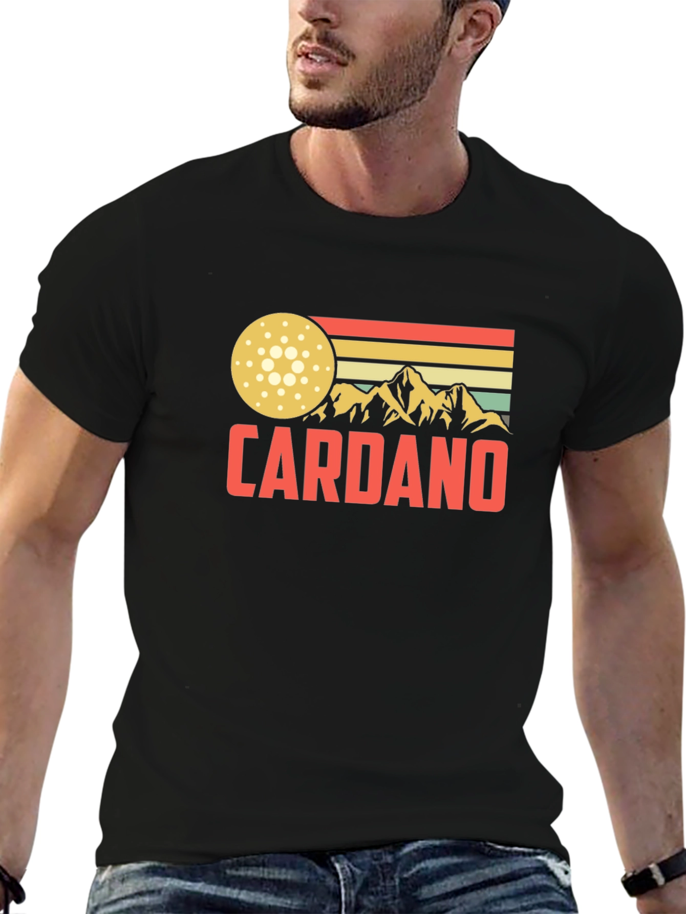 Cardano Retro Style T-Shirt