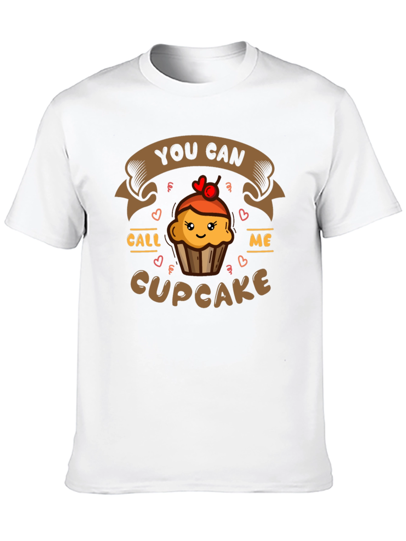 Call Me Cupcake Graphic Tee - Black