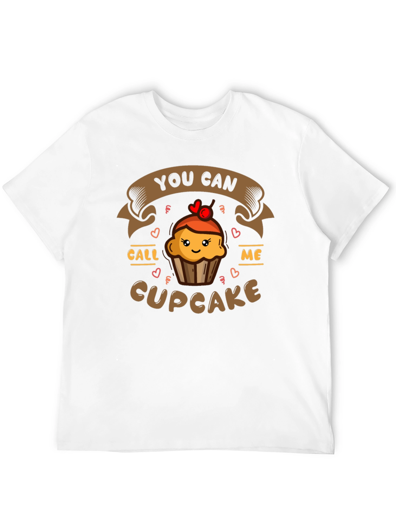 Call Me Cupcake Graphic Tee - Black