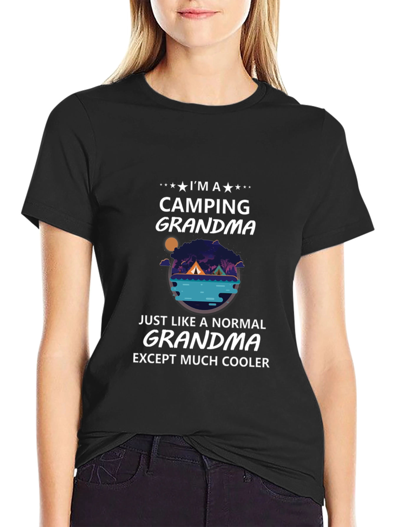 Camping Grandma T-Shirt: Cool & Unique