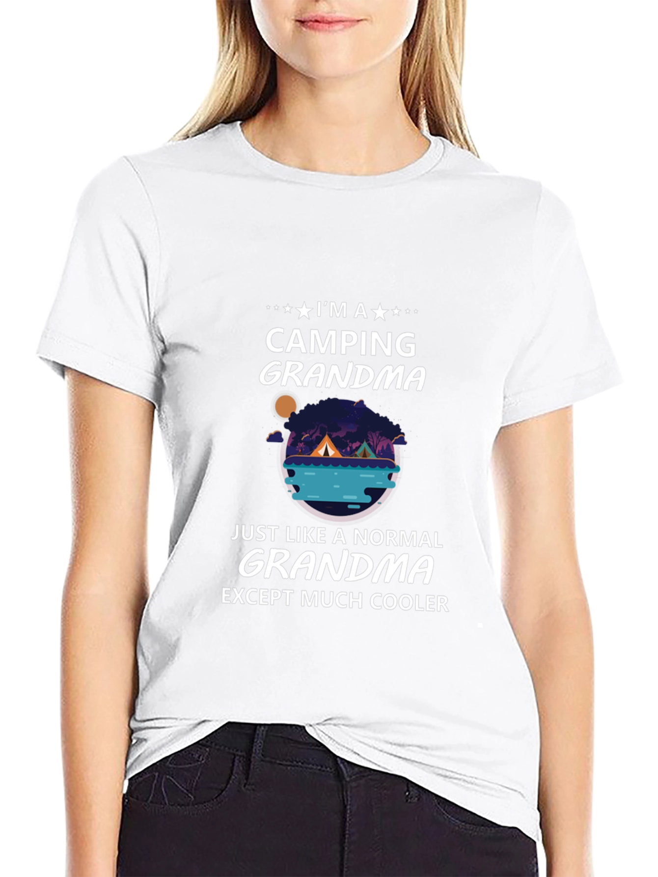 Camping Grandma T-Shirt: Cool & Unique