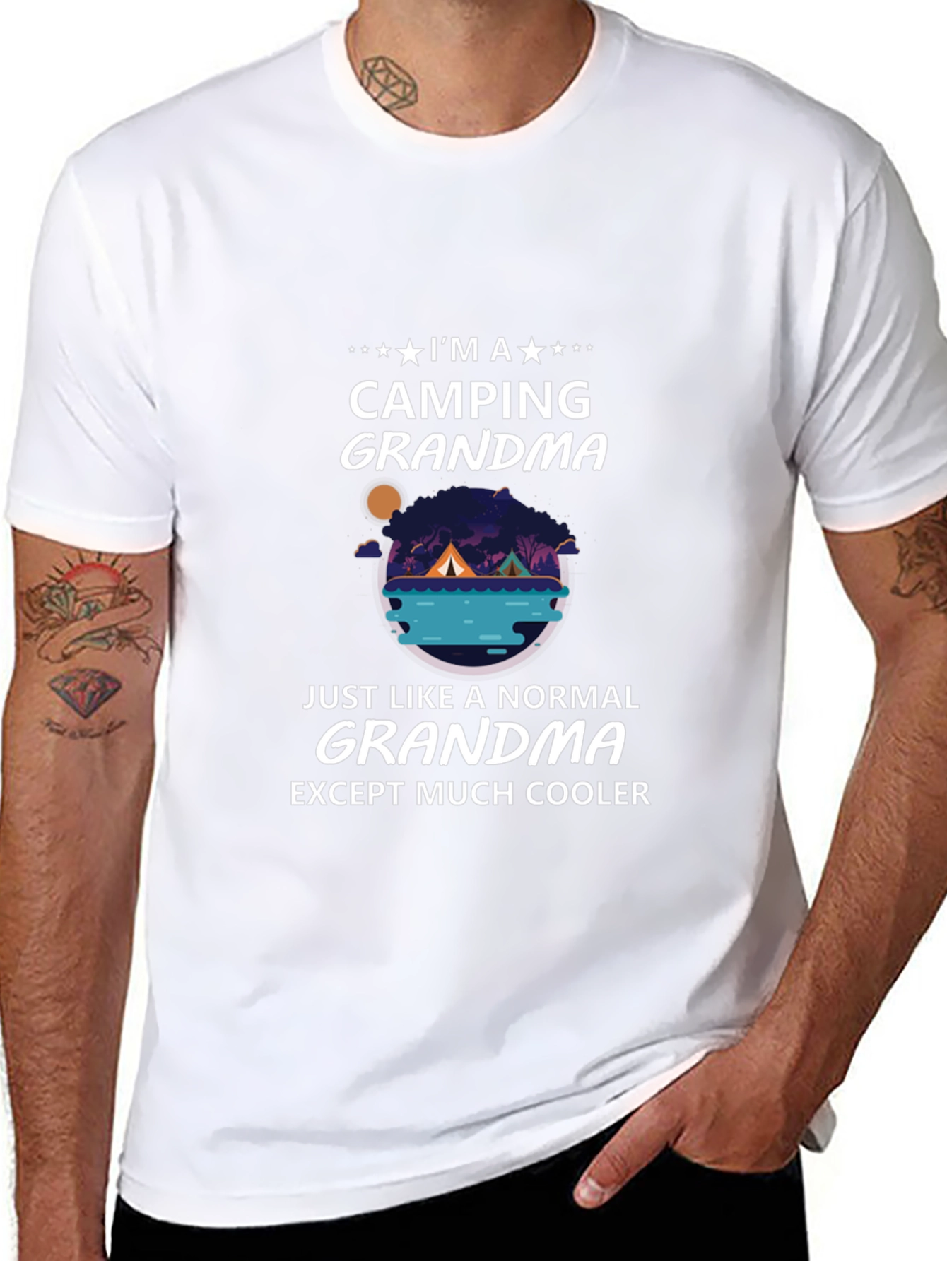 Camping Grandma T-Shirt: Cool & Unique