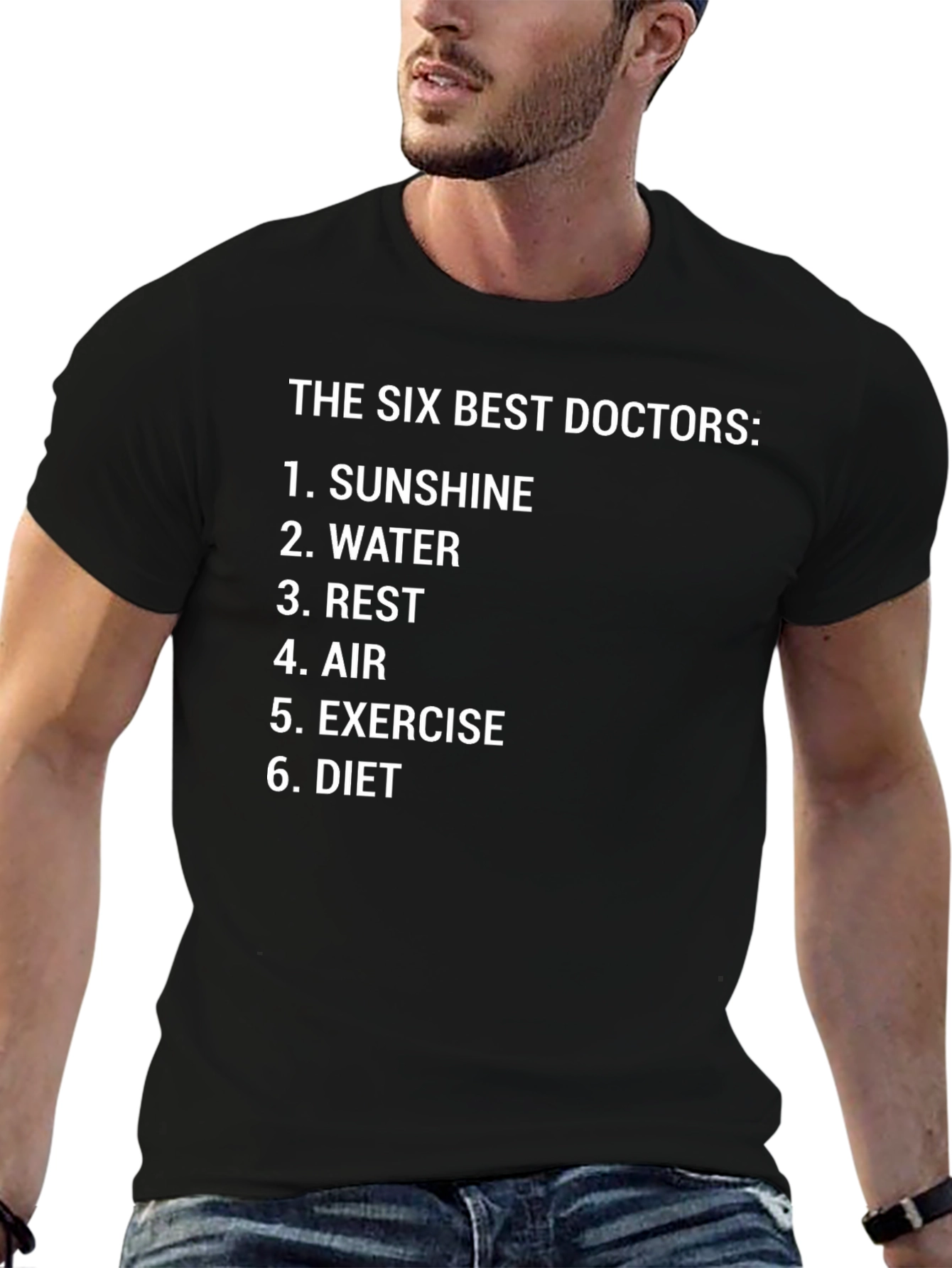 Six Best Doctors T-Shirt - Health & Wellness