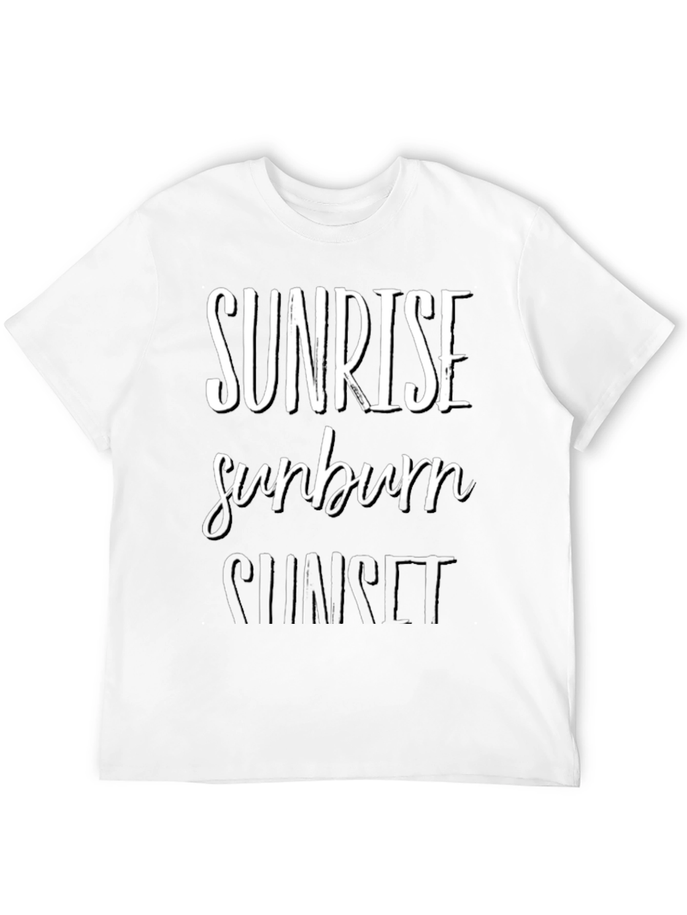 Sunrise Sunburn Sunset T-Shirt