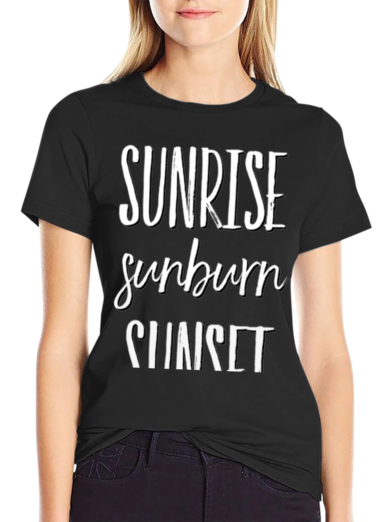 Sunrise Sunburn Sunset T-Shirt