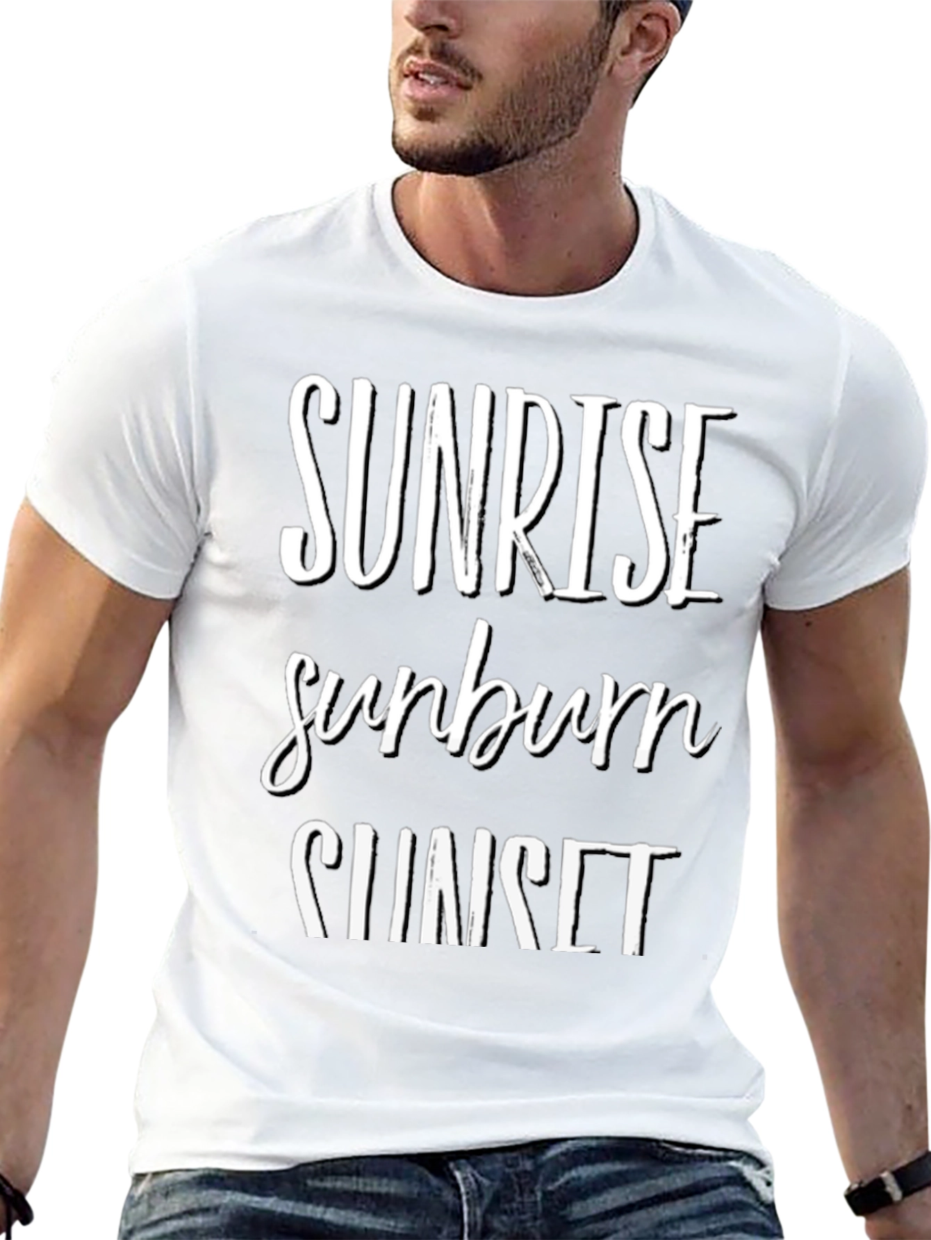 Sunrise Sunburn Sunset T-Shirt