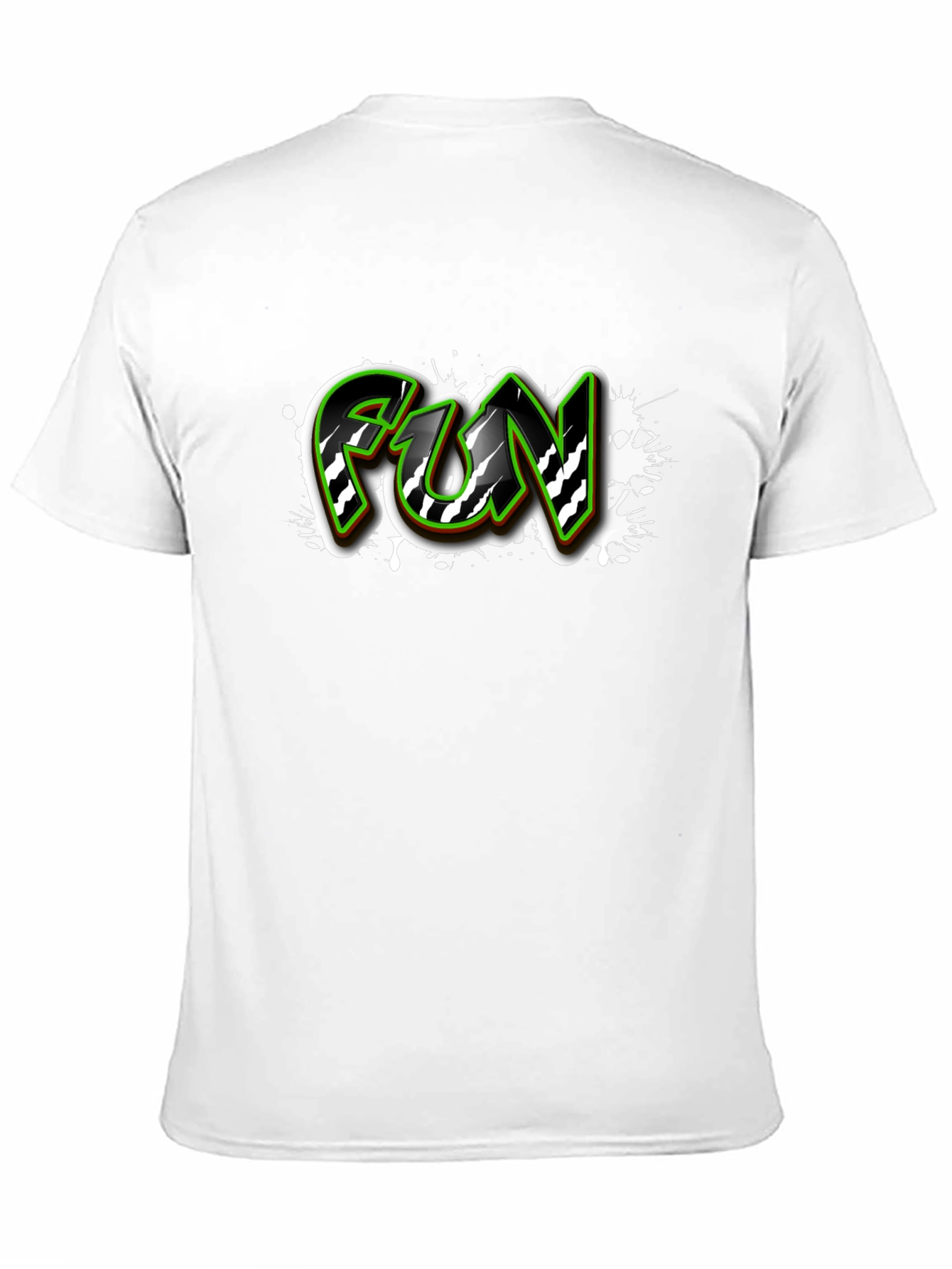 Fun Graphic Tee - Trendy Black T-Shirt