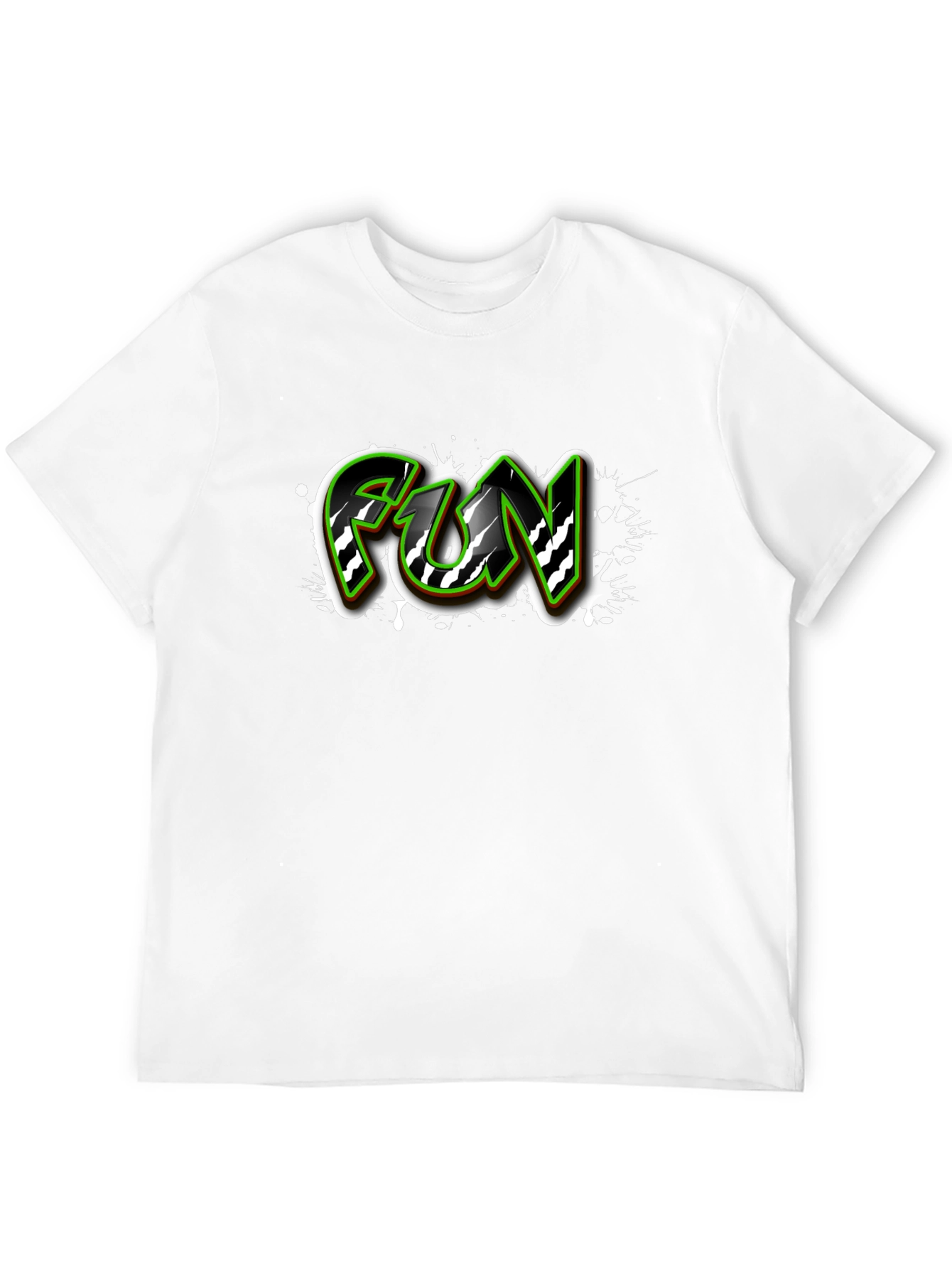 Fun Graphic Tee - Trendy Black T-Shirt