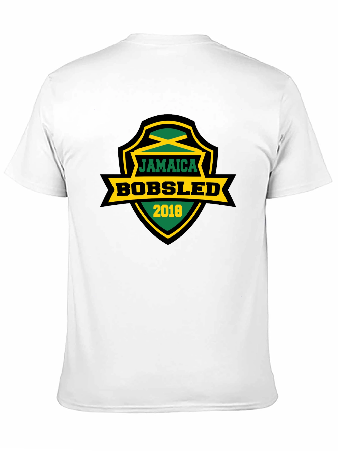 Jamaica Bobsled 2018 Graphic Tee - Black