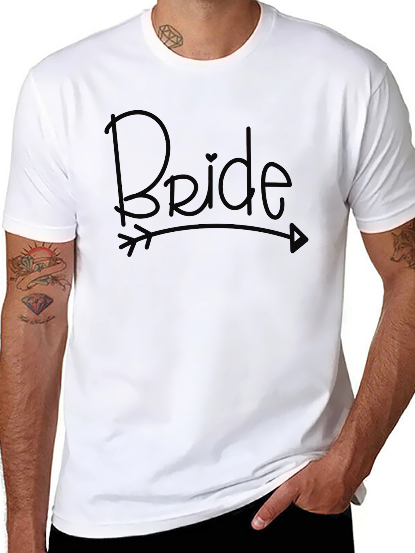 Bride Arrow Graphic Tee - Black T-Shirt