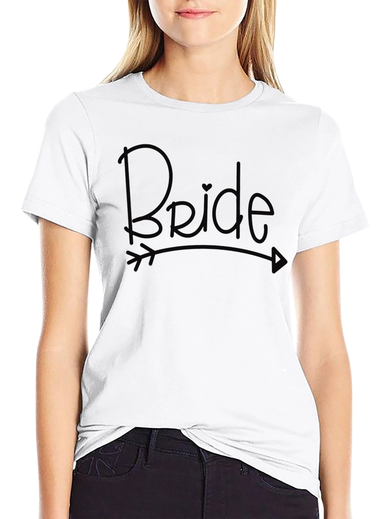 Bride Arrow Graphic Tee - Black T-Shirt
