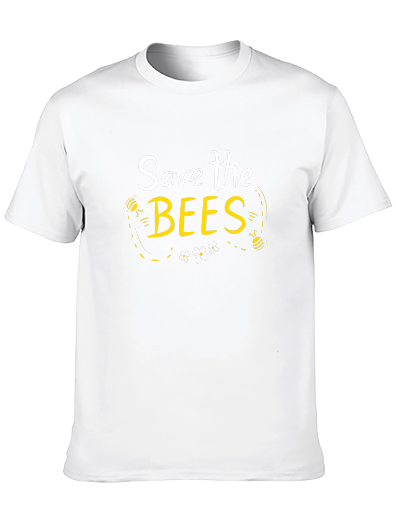 Save the Bees Graphic T-Shirt - Black
