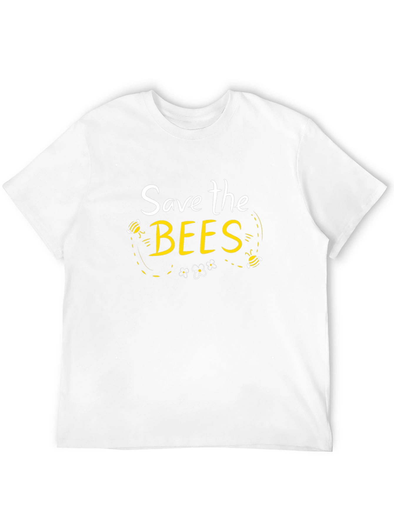 Save the Bees Graphic T-Shirt - Black