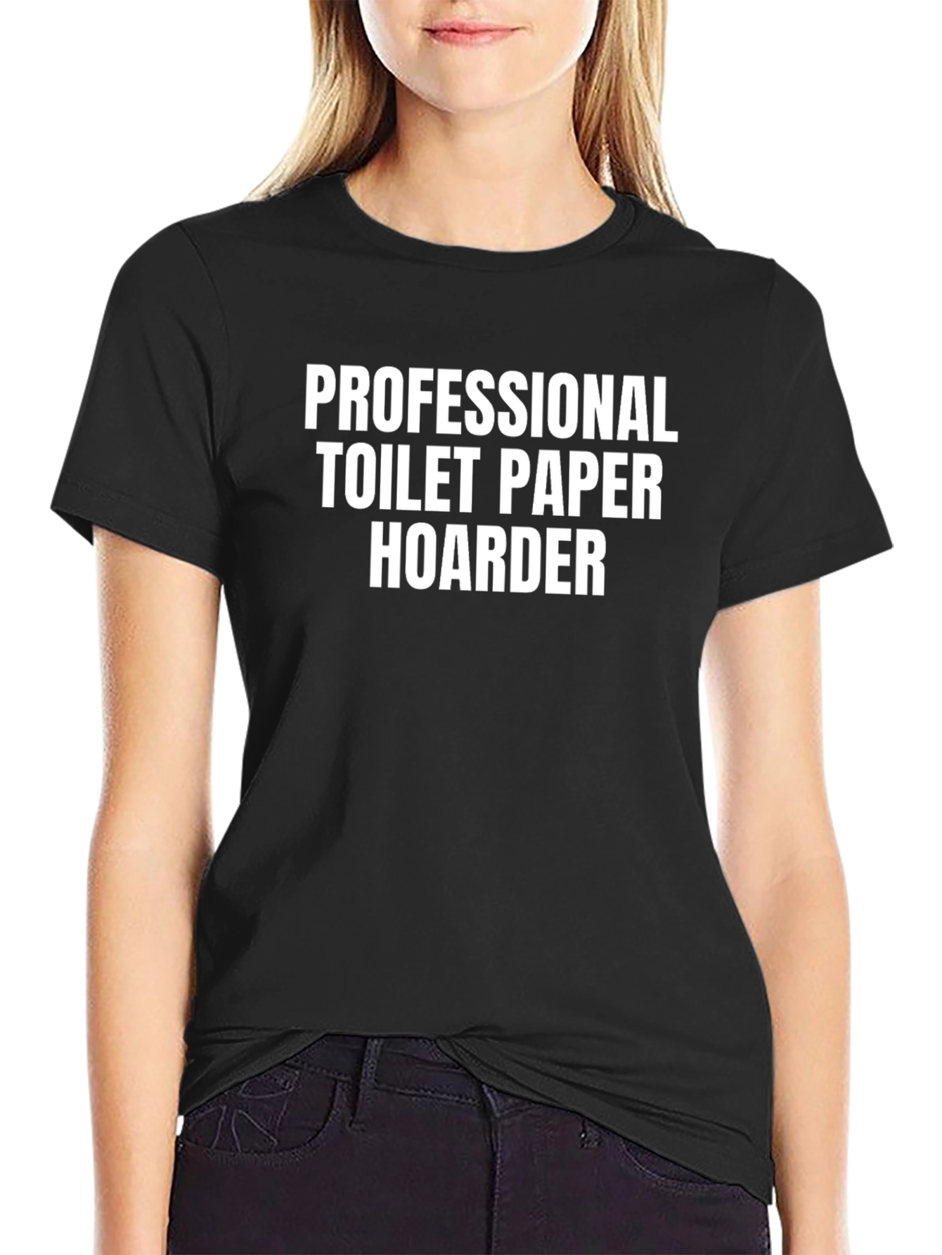 Professional Toilet Paper Hoarder Graphic Tee