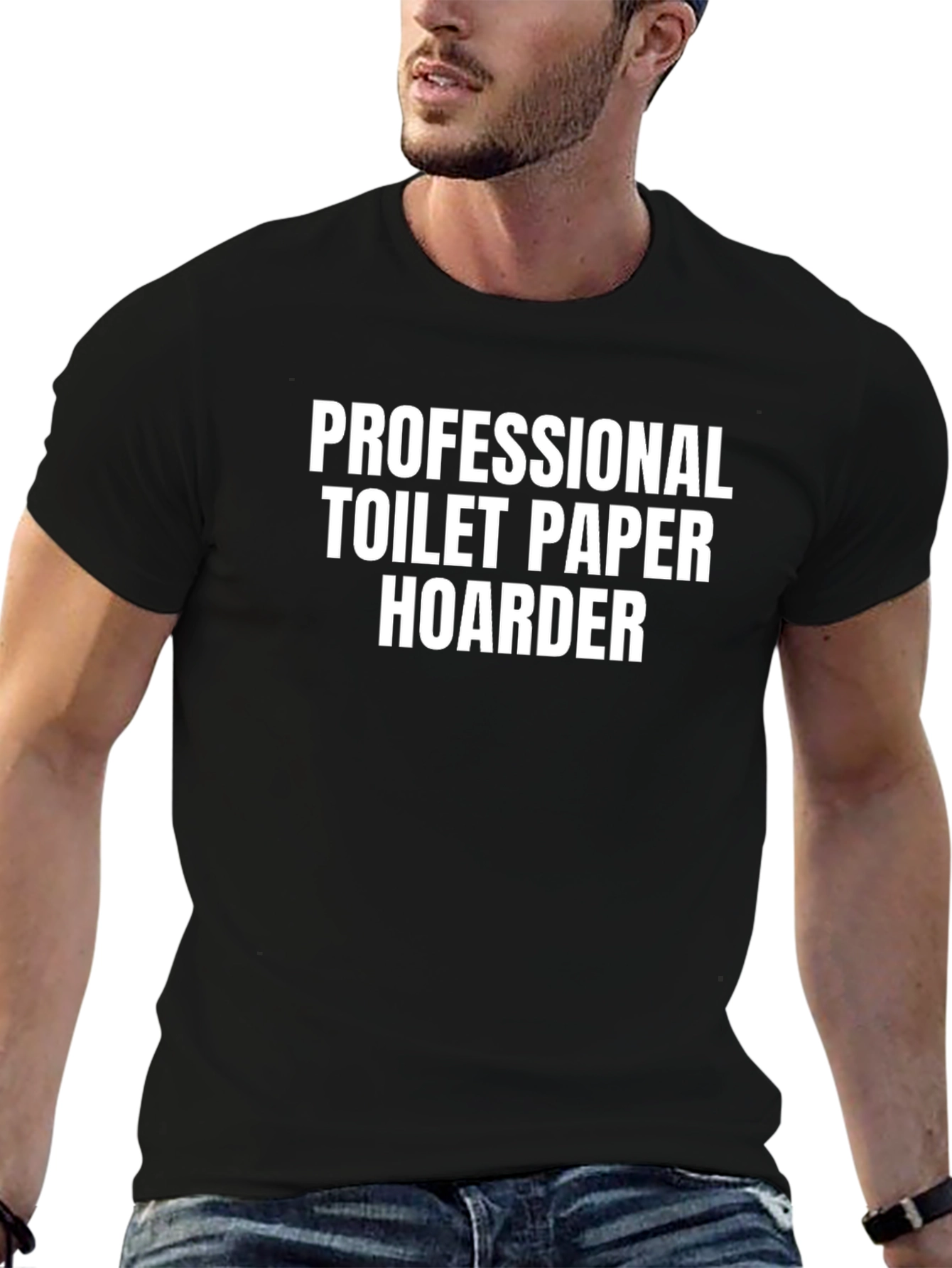 Professional Toilet Paper Hoarder Graphic Tee