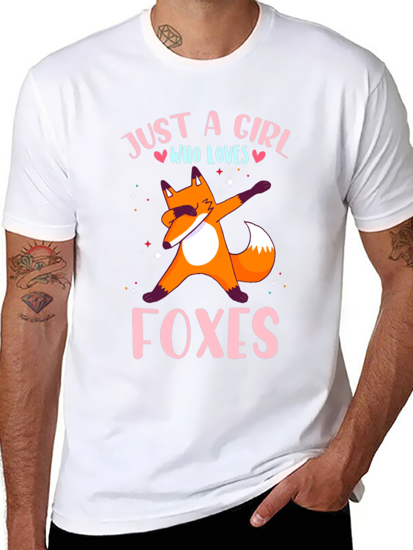 Just a Girl Who Loves Foxes T-Shirt