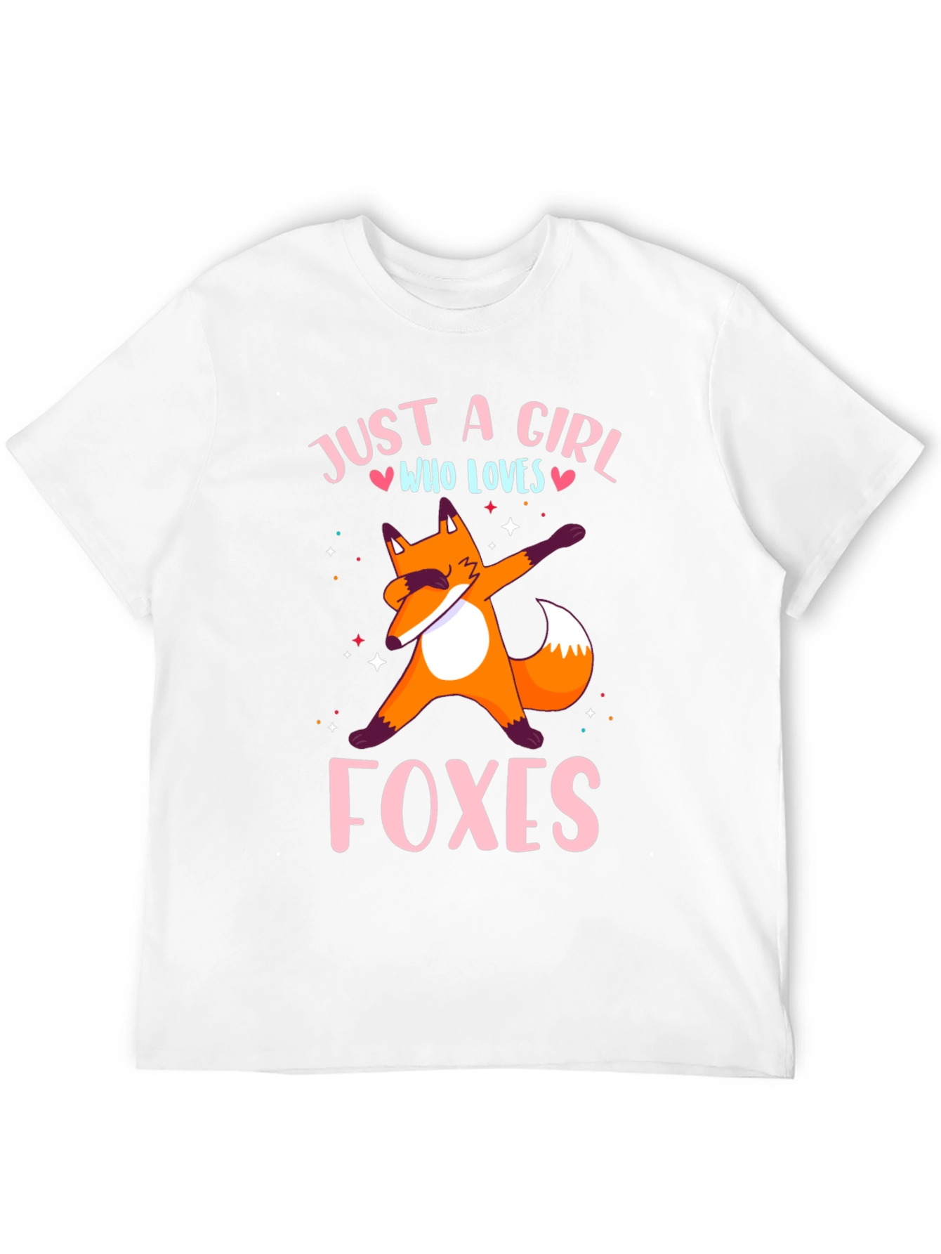 Just a Girl Who Loves Foxes T-Shirt