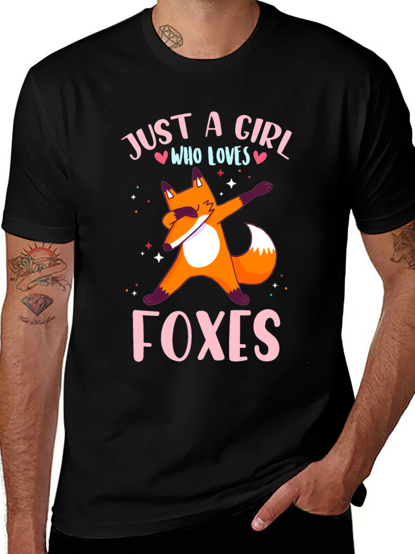 Just a Girl Who Loves Foxes T-Shirt