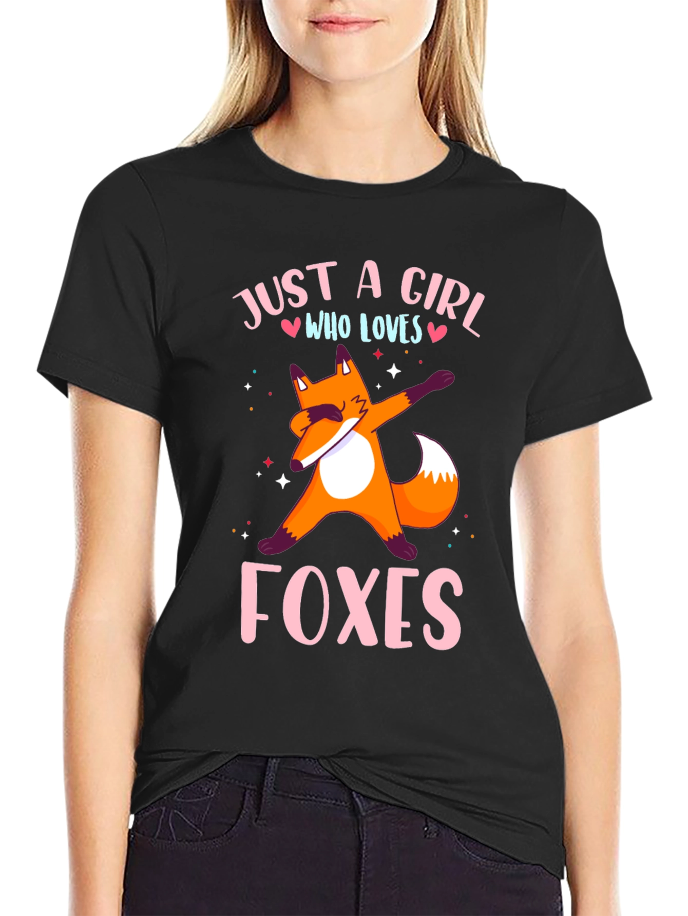 Just a Girl Who Loves Foxes T-Shirt