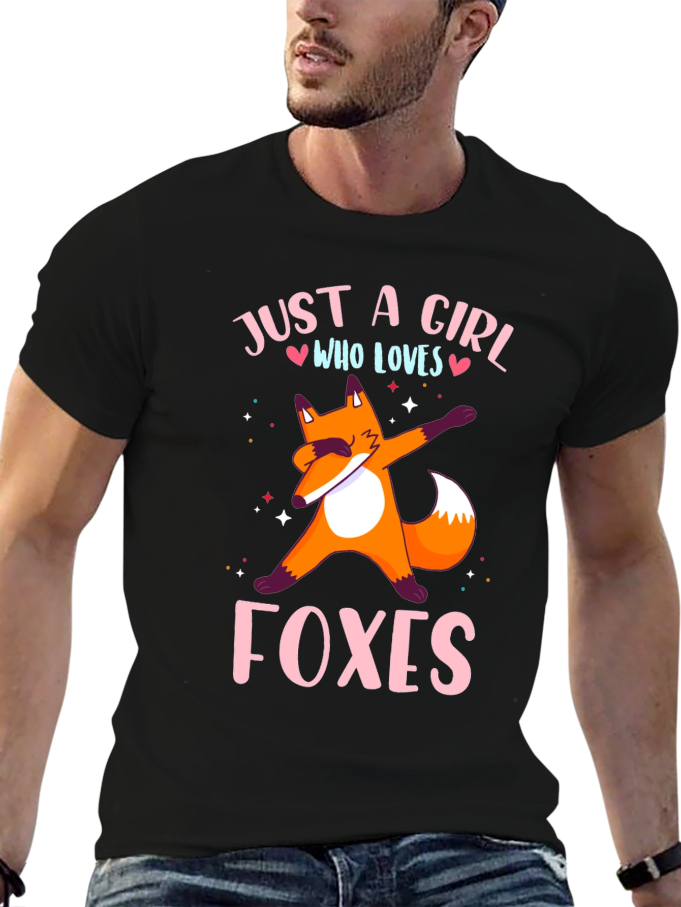 Just a Girl Who Loves Foxes T-Shirt