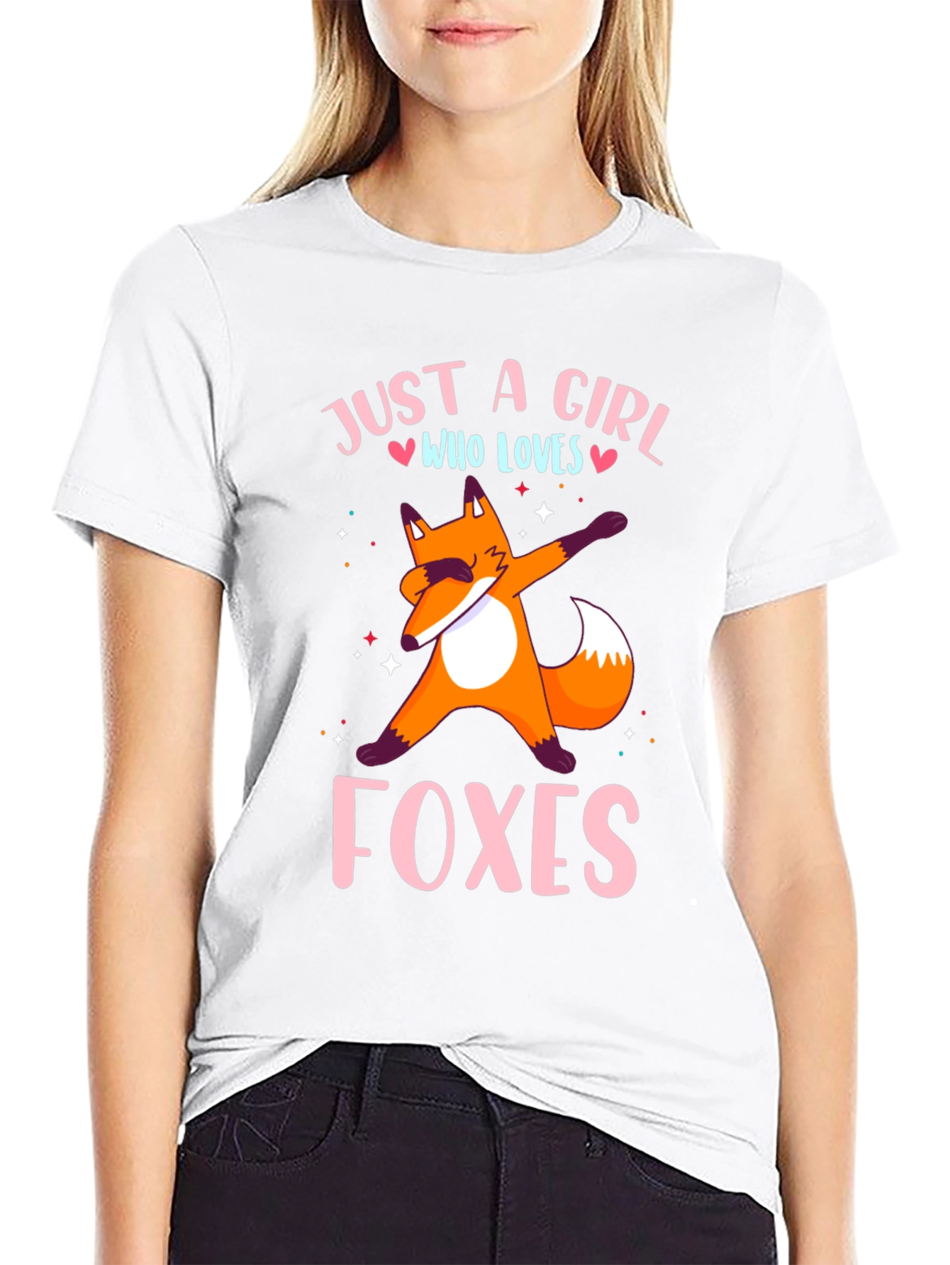 Just a Girl Who Loves Foxes T-Shirt