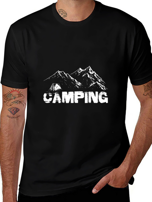 Camping Graphic T-Shirt - Adventure Ready!