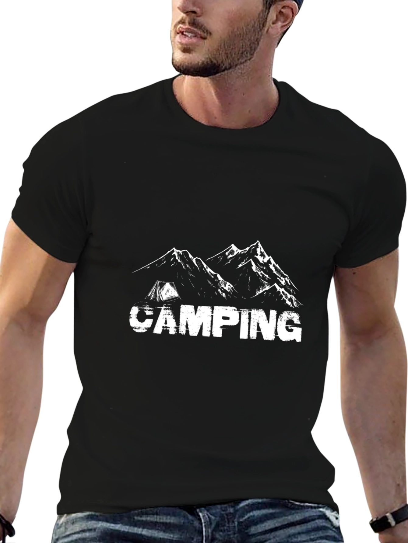 Camping Graphic T-Shirt - Adventure Ready!