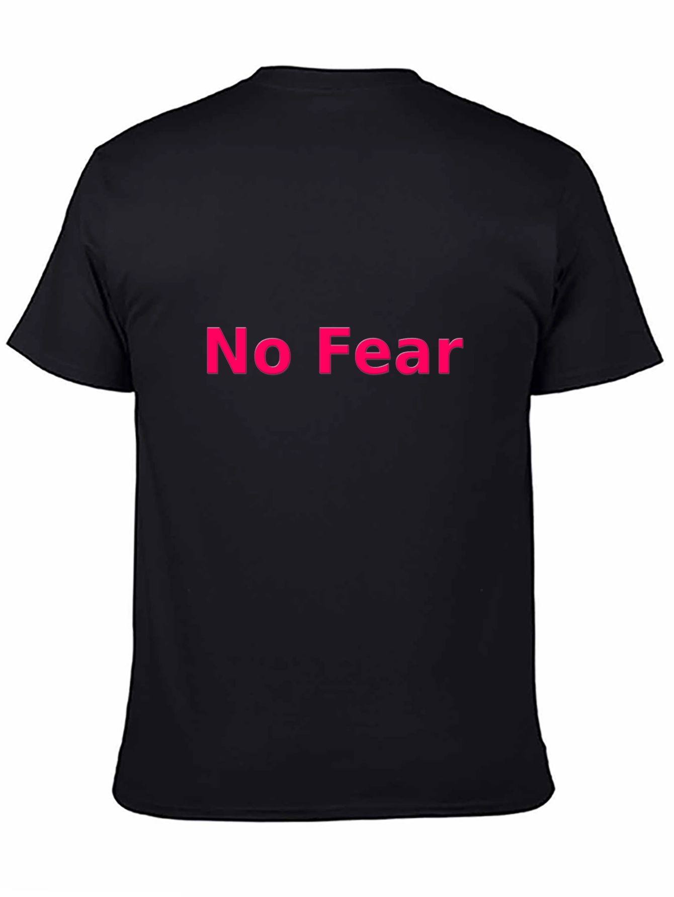 No Fear Black T-Shirt