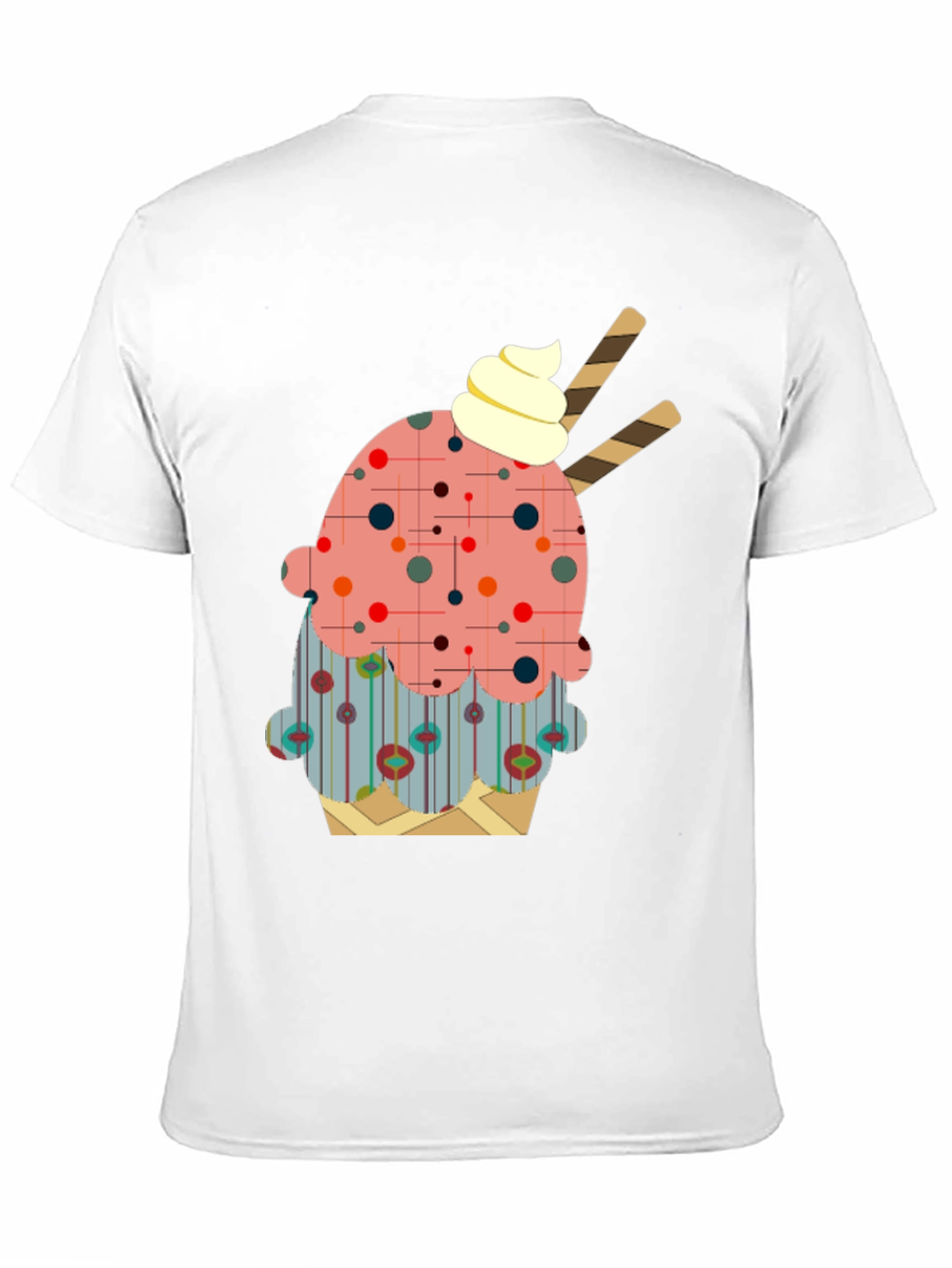 Novelty Ice Cream Graphic T-Shirt