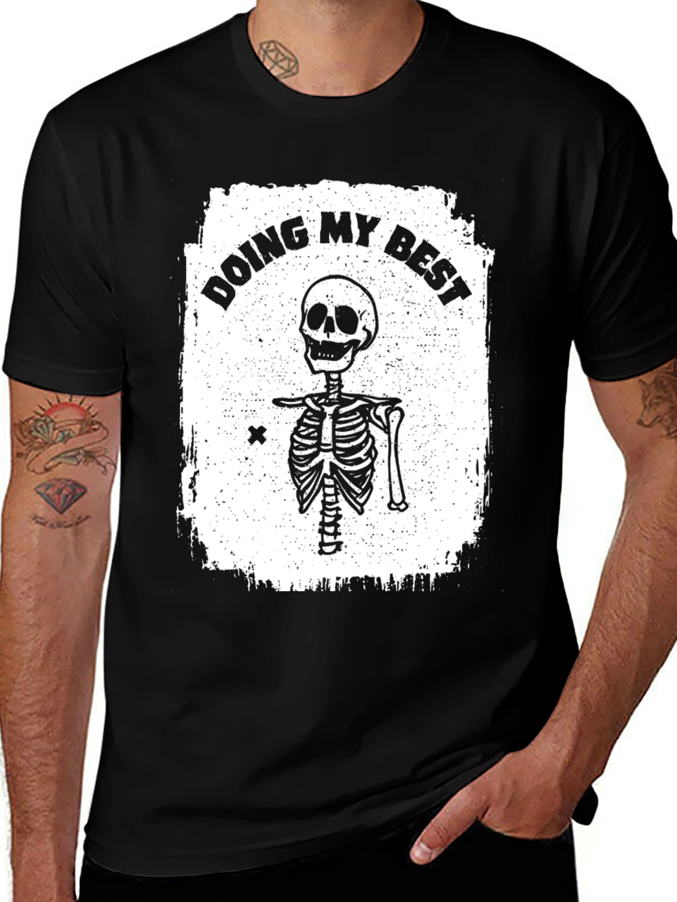 Doing My Best Skeleton T-Shirt