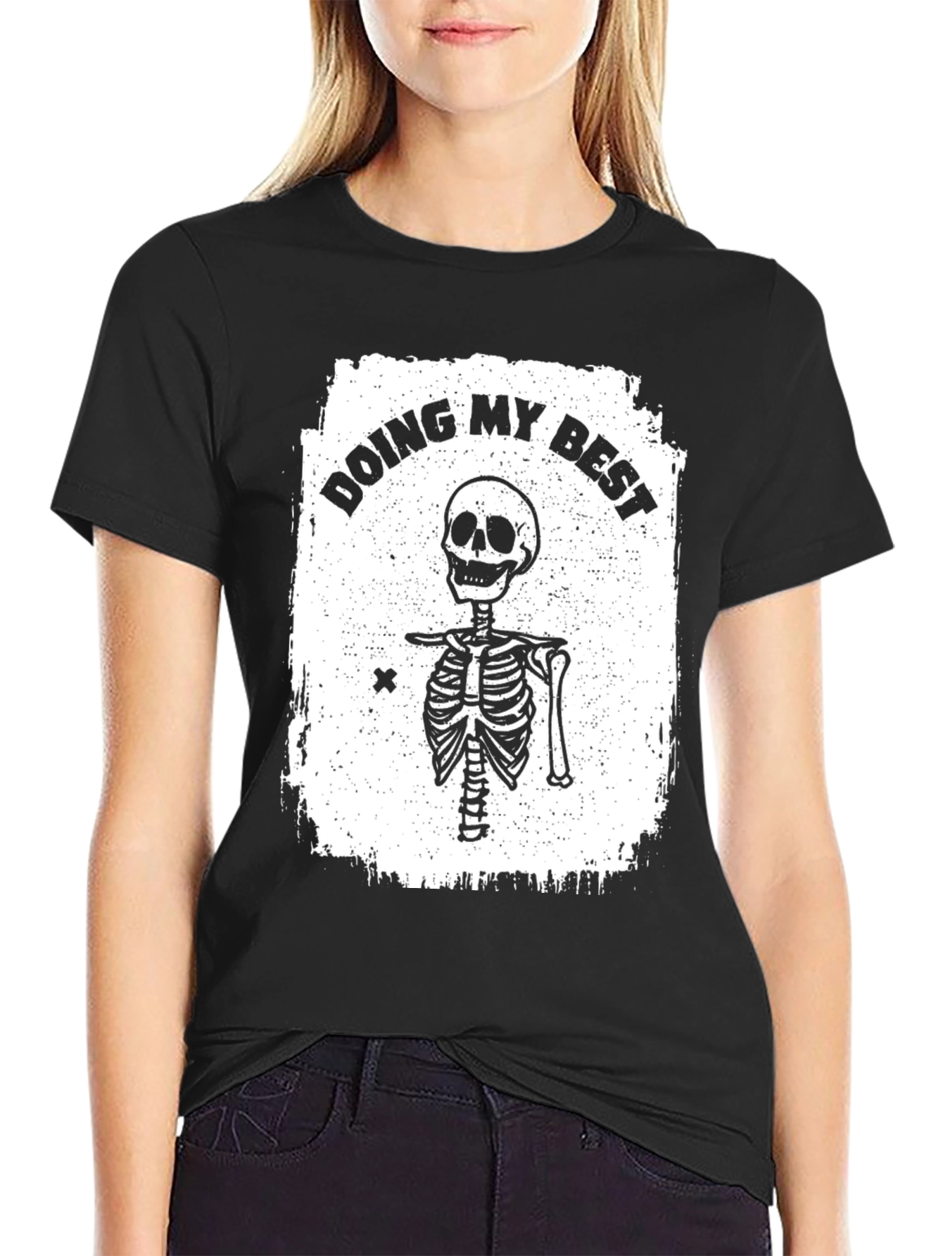 Doing My Best Skeleton T-Shirt
