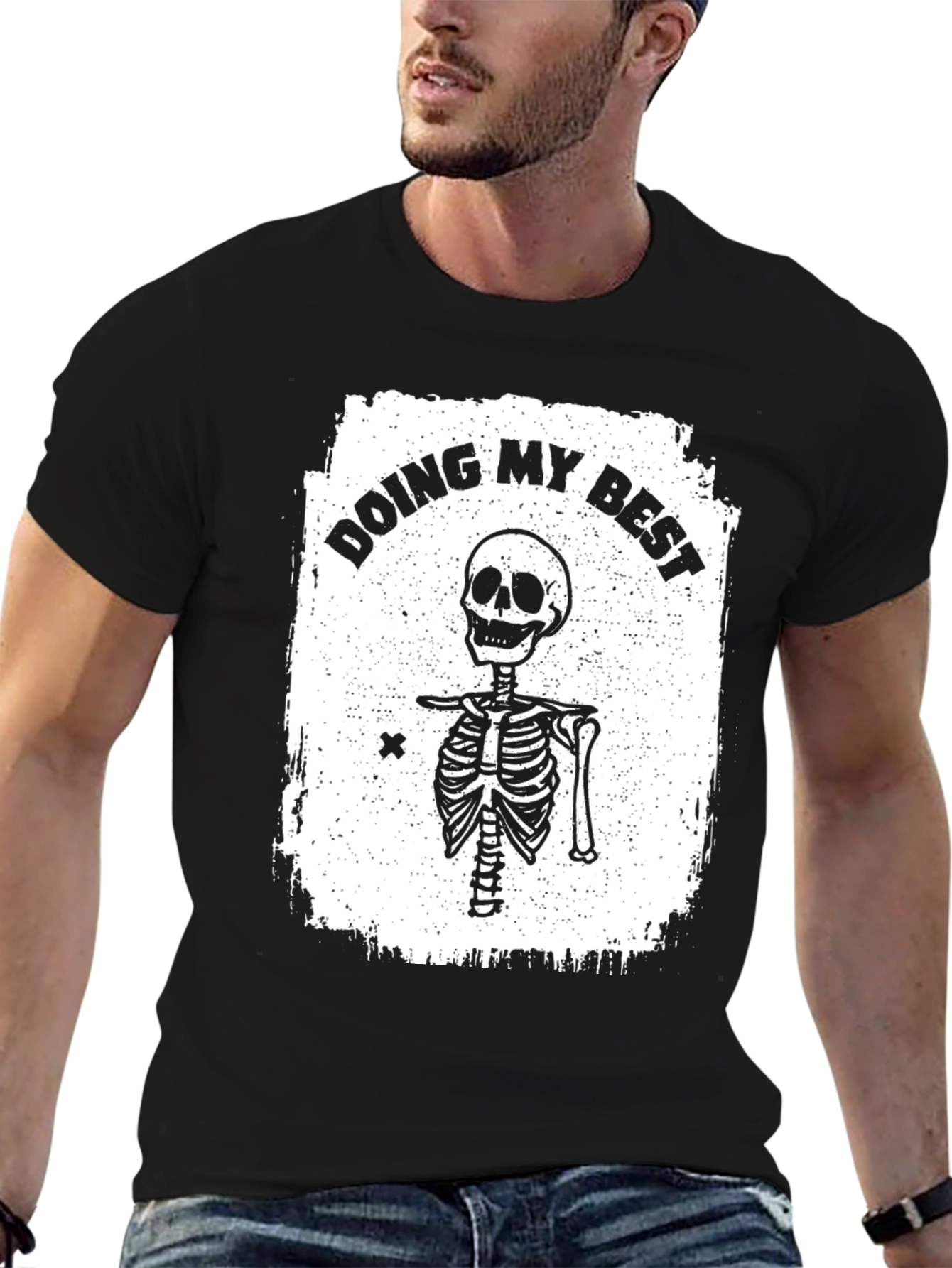 Doing My Best Skeleton T-Shirt