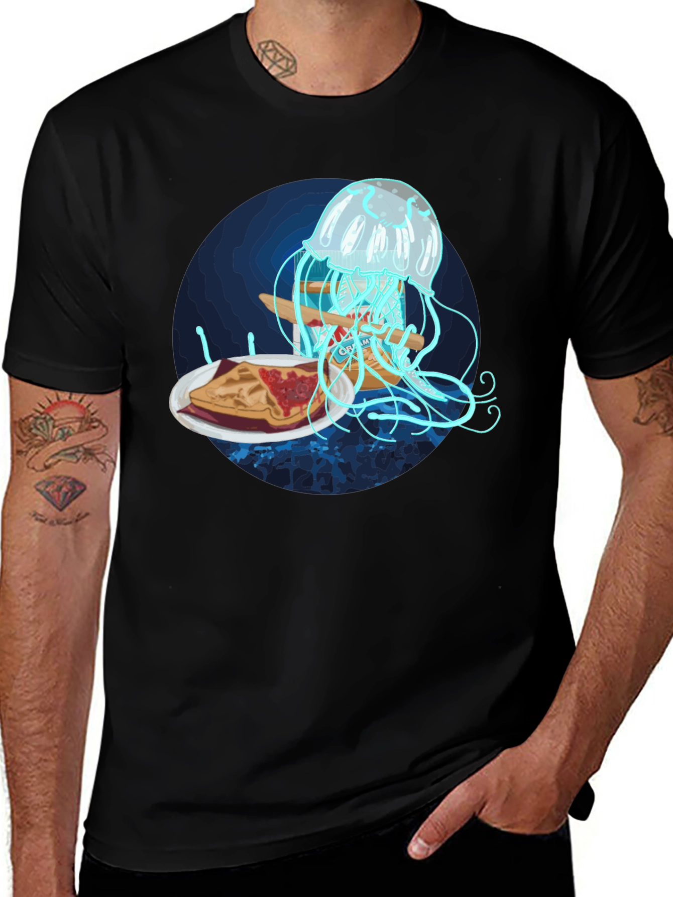 Jellyfish PB&J Graphic Tee
