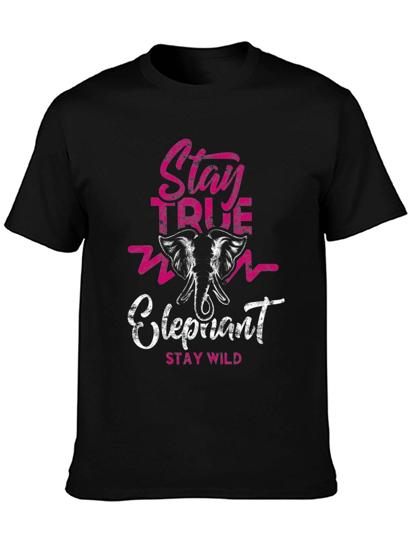 Stay True Elephant Graphic Tee