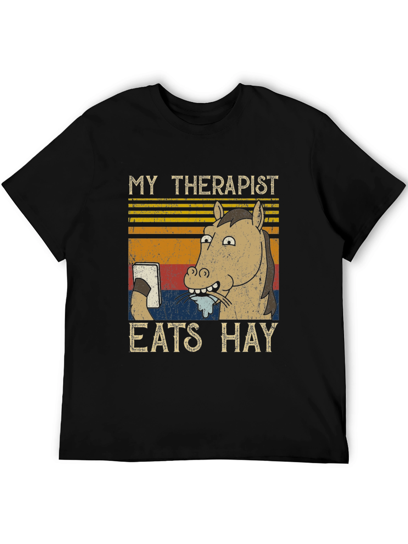 My Therapist Eats Hay Graphic Tee