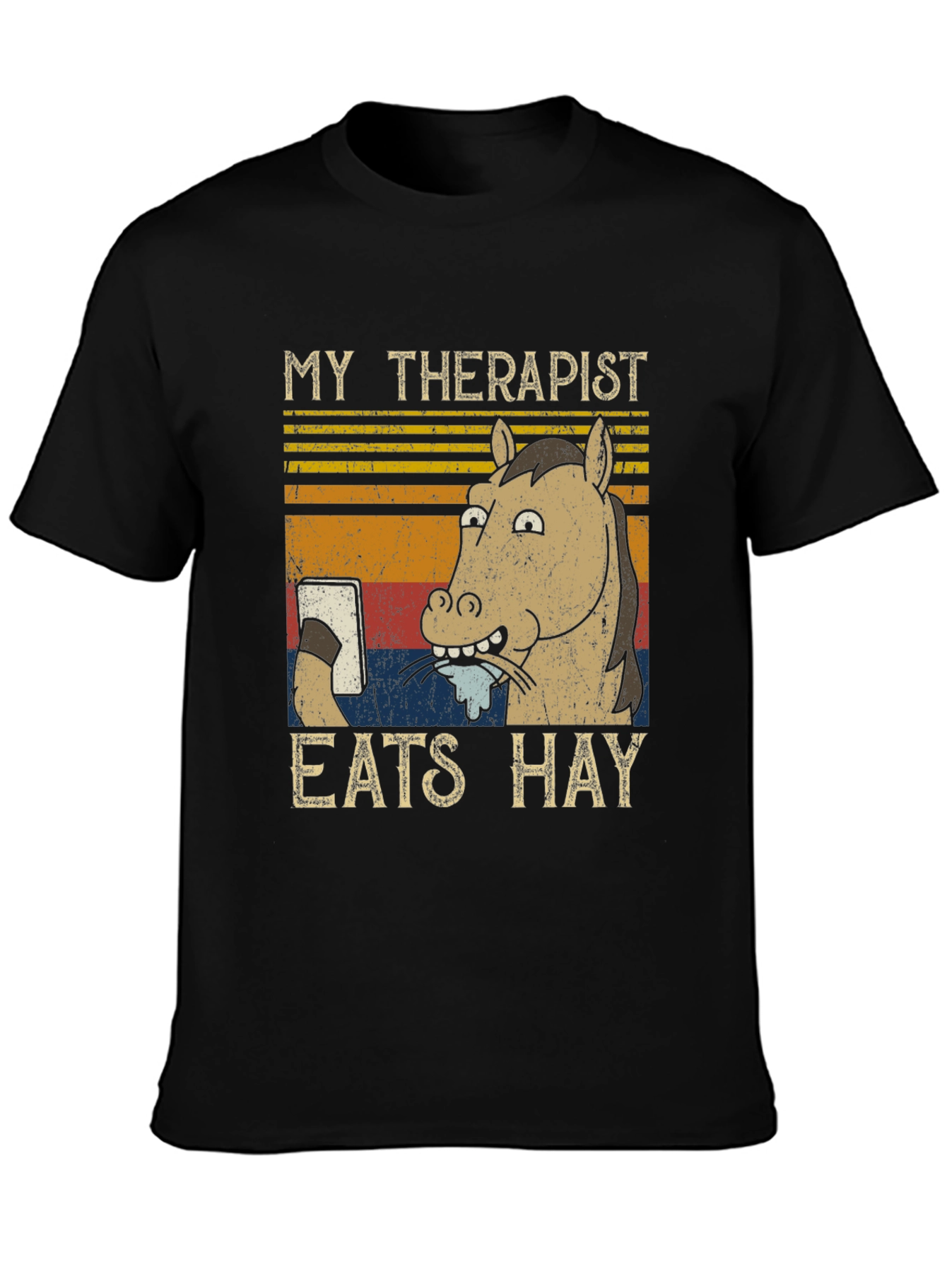 My Therapist Eats Hay Graphic Tee